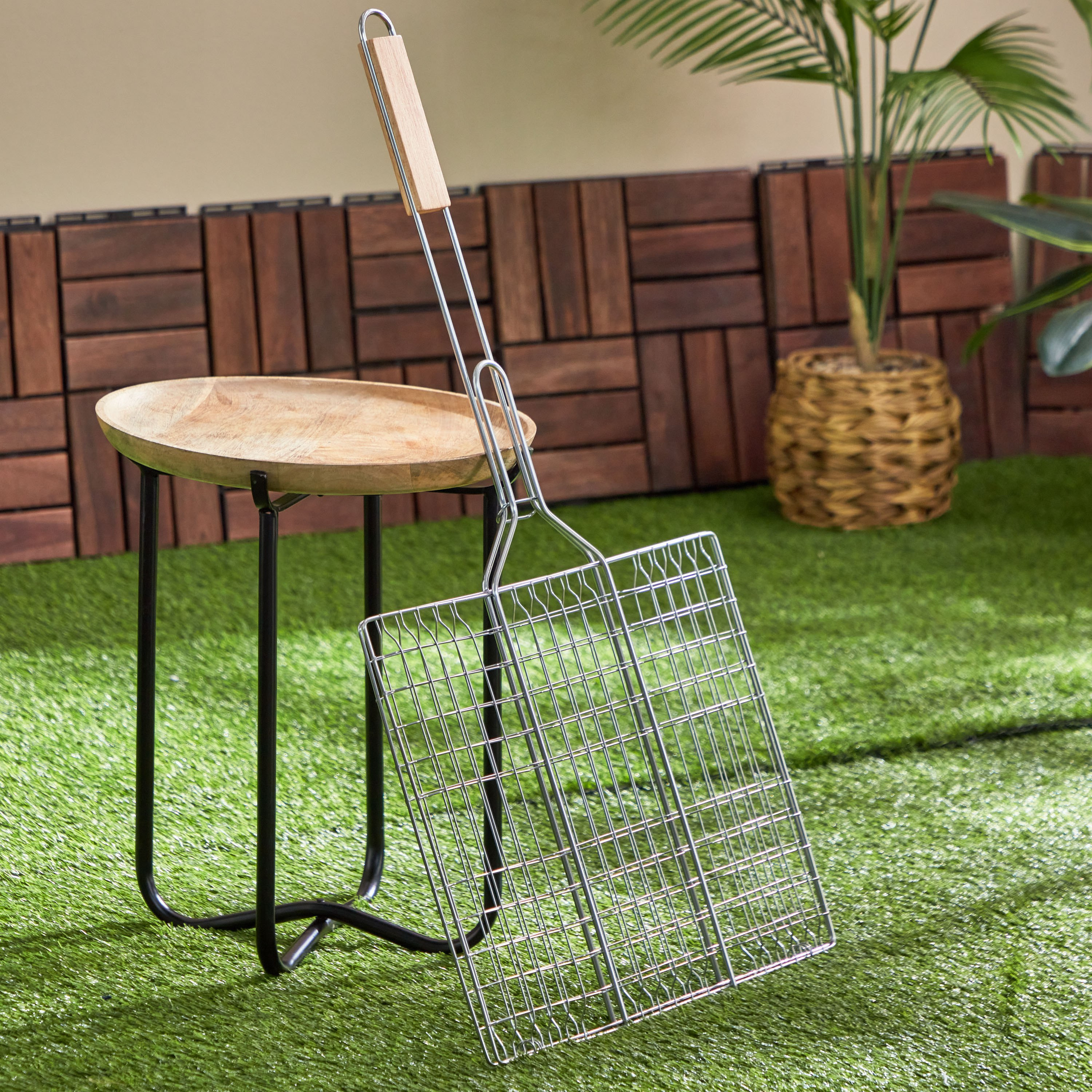 BarbeQ Grill Basket - 71x40 cm-hbxoutdoor-hbxoutdooraccessories-barbequeandgrills-image-3