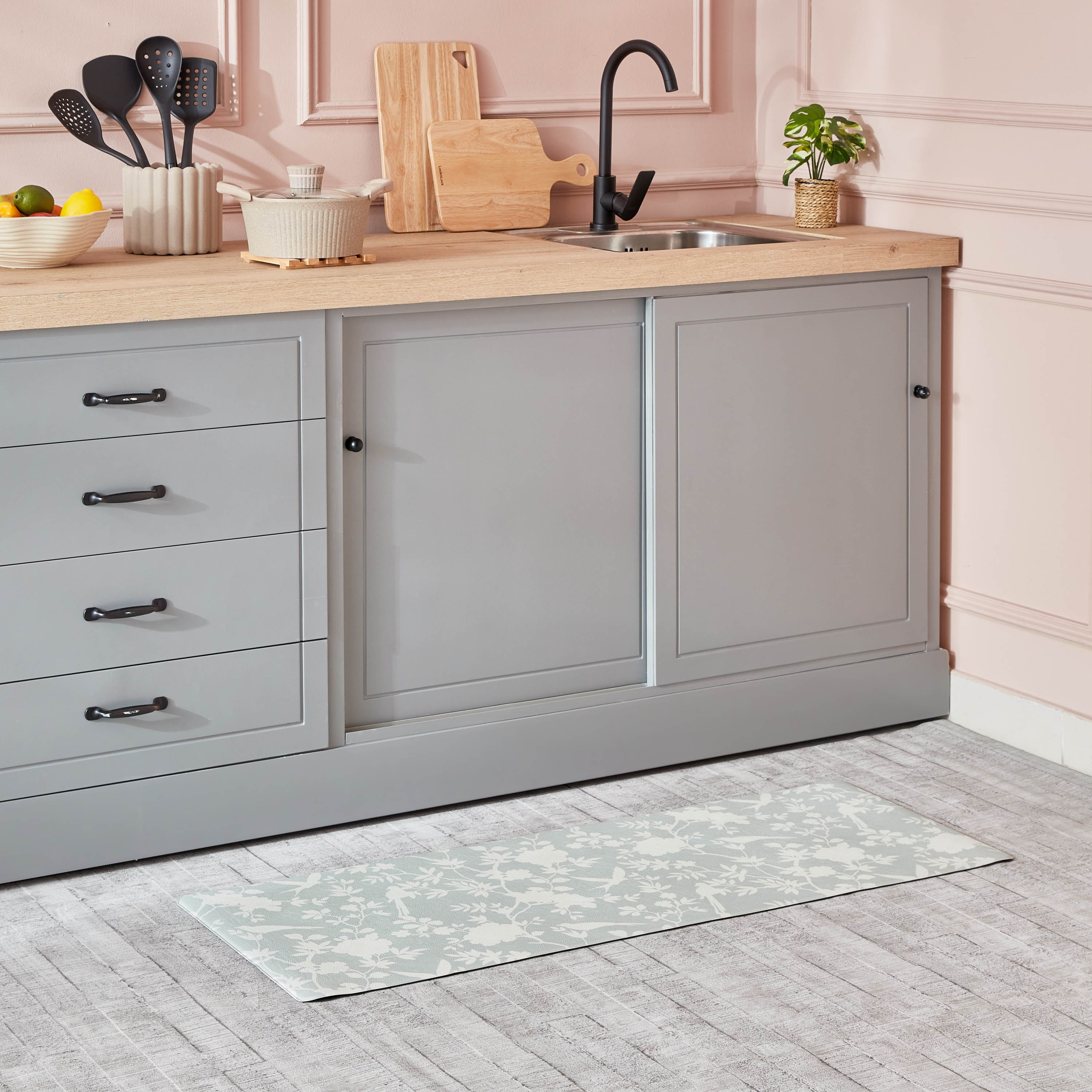 سجادة مضادة للإرهاق بطبعات - 45x120 سم-hbxhomeware-hbxlivingroom-image-1