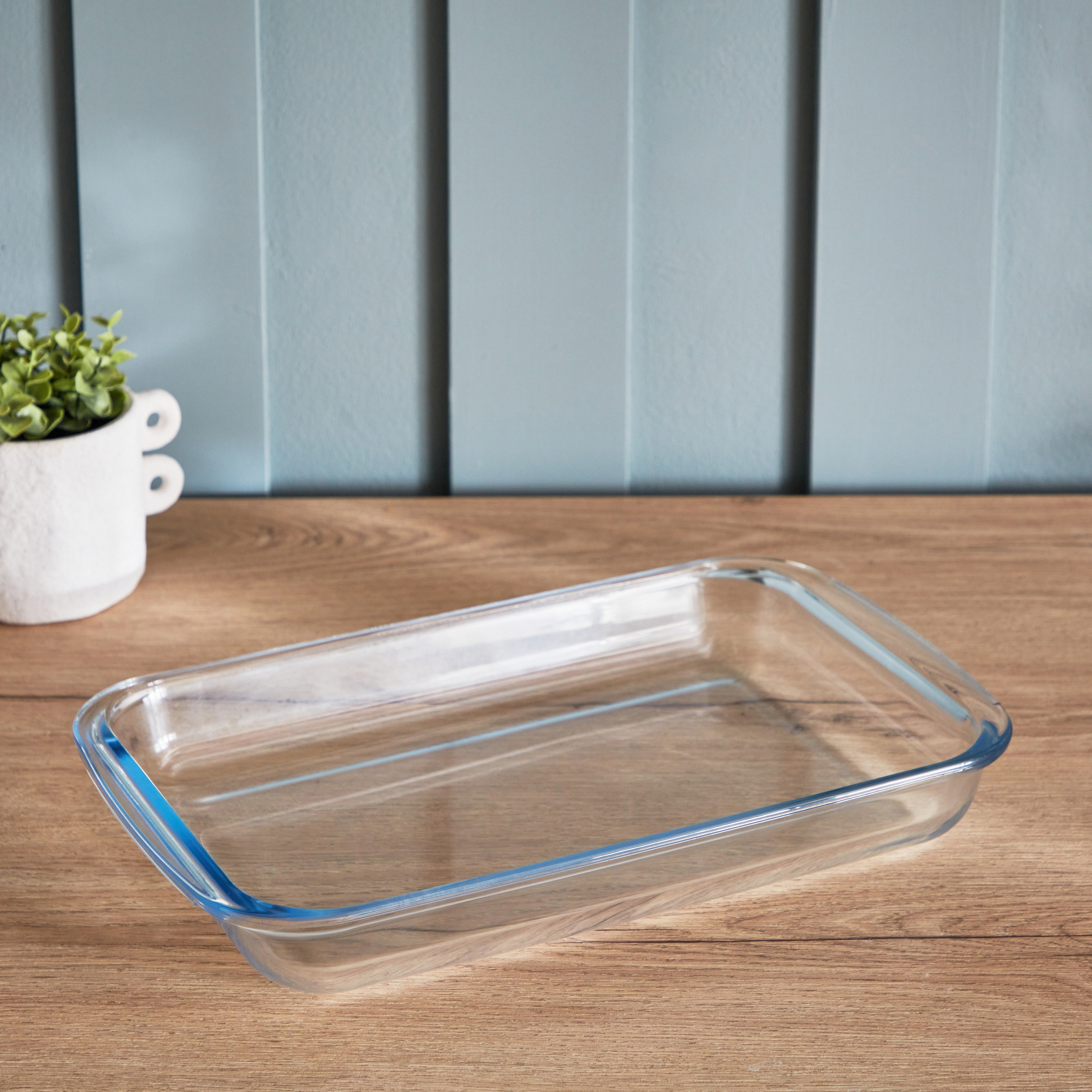 صحن خَبز زجاجي مستطيل من تاليونا - 3 لتر-hbxkitchen-bakeware-image-2