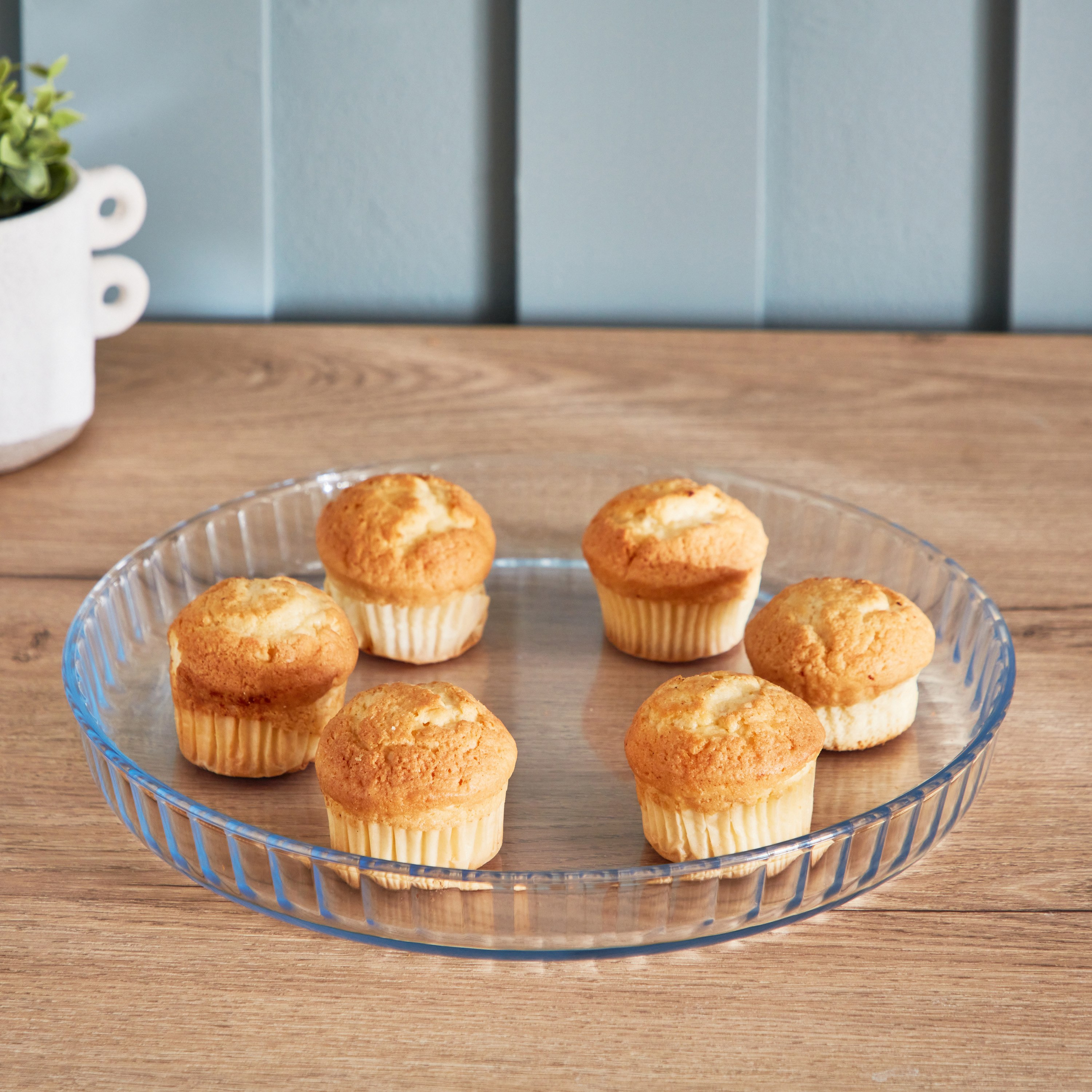 طبق خبز زجاجي مستدير من تاليونا - 30 سم-hbxkitchen-bakeware-image-1
