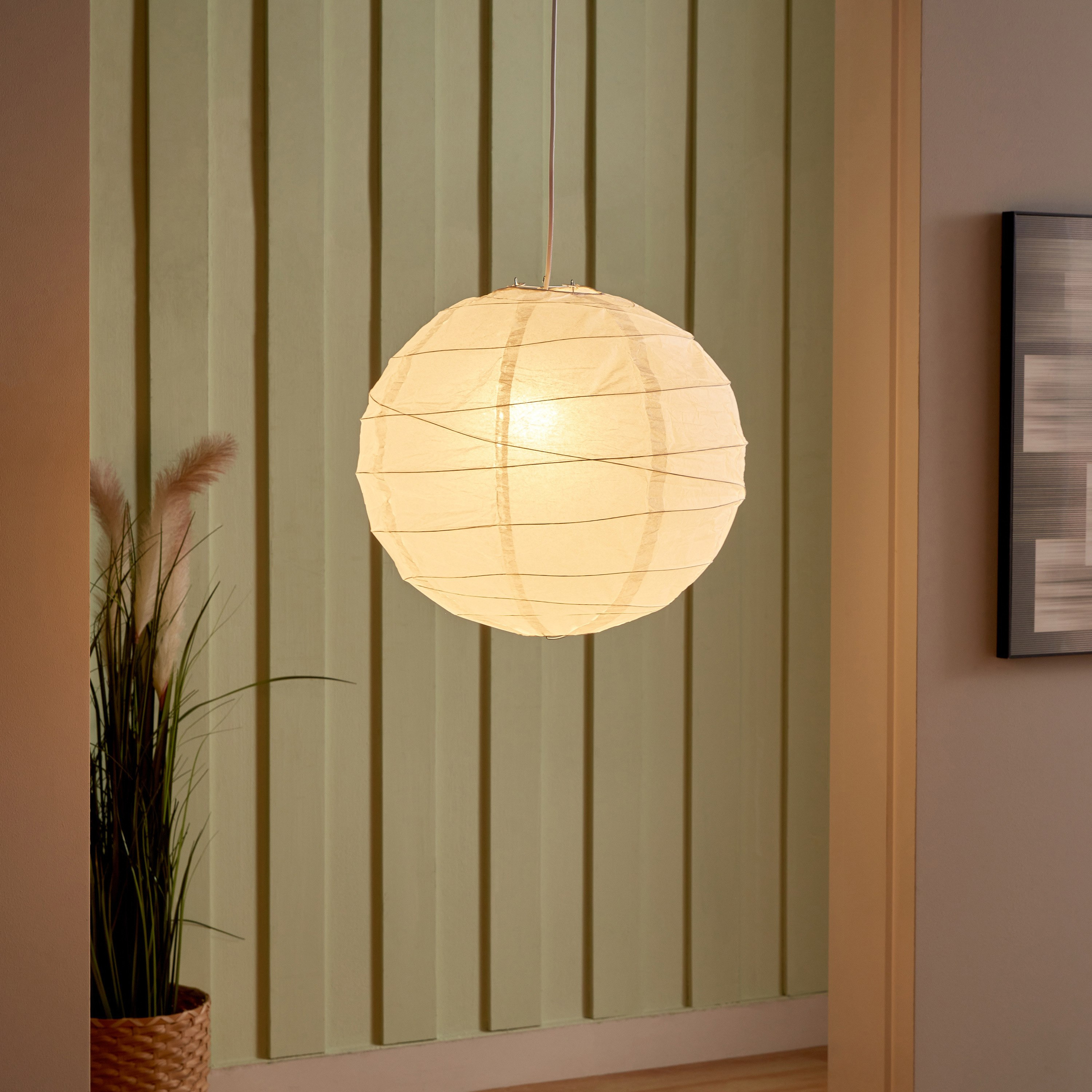 غطاء مصباح ورق مع سلك من فونيكس - 45 سم-hbxhomeware-hbxdecorandfurnishings-image-2