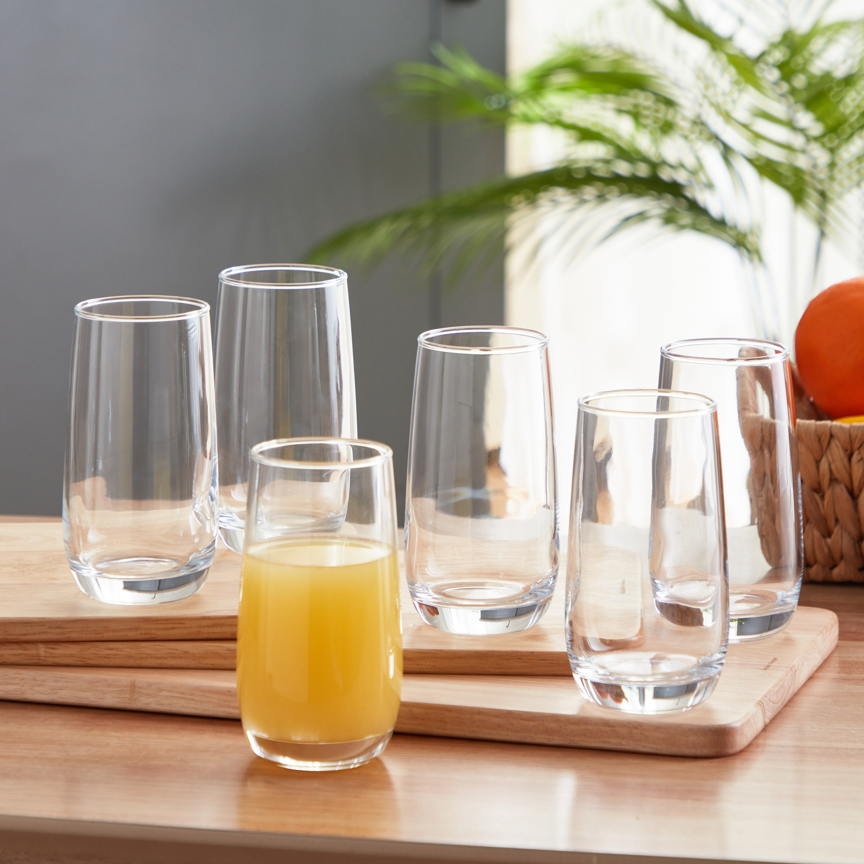 أكواب زجاج هاي بول من أورا - طقم من 6 قطع-hbxhomeware-hbxkitchen-image-1