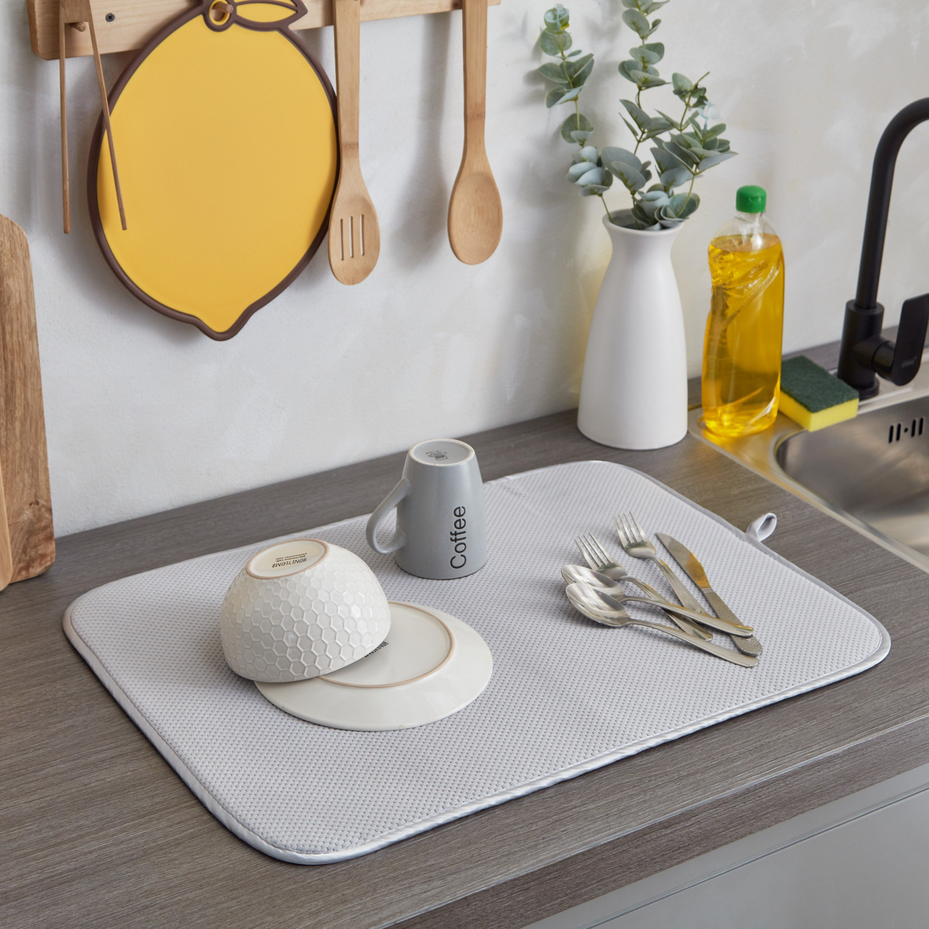 Walter Dish Drying Mat - 45x60 cm-hbxhomeware-kitchenware-kitchenlinens-image-2