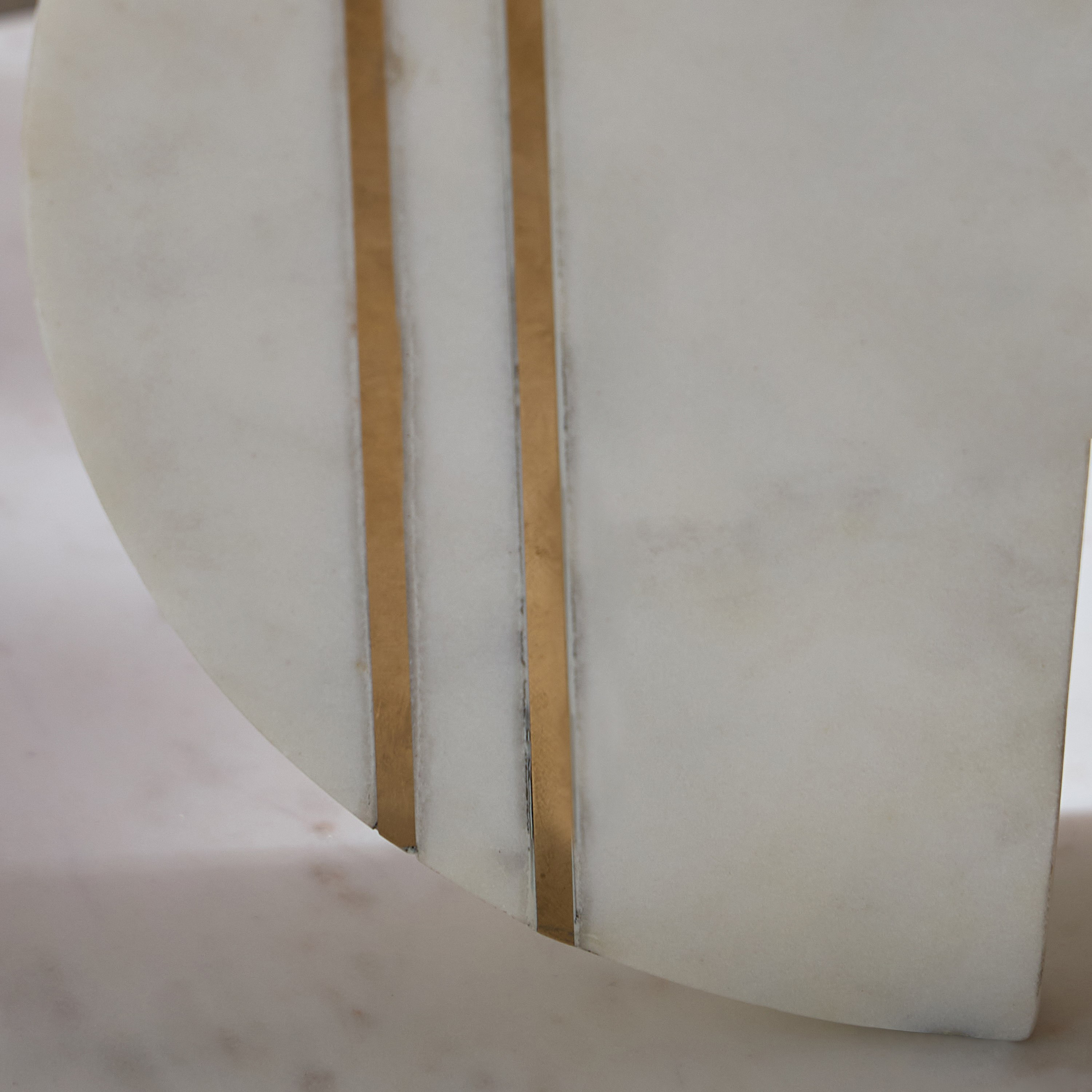 Liv Wooden and Marble Tripod Accent Decor - 28x10x30 cm-hbxhomeware-homedecor-figurinesandornaments-image-4
