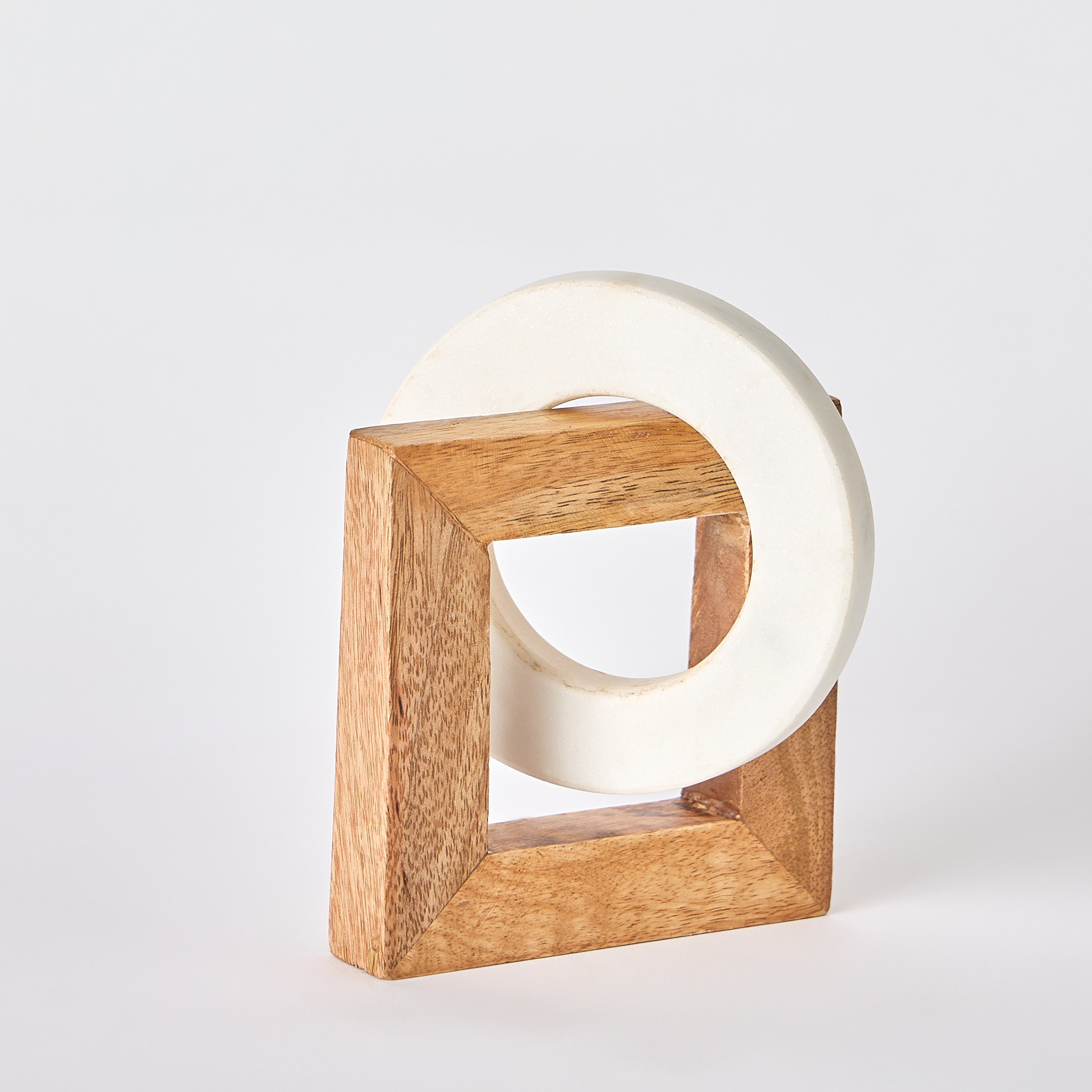 Liv Geometrical Interlaced Accent Decor - 15x9x15 cm-hbxhomeware-homedecor-figurinesandornaments-image-4