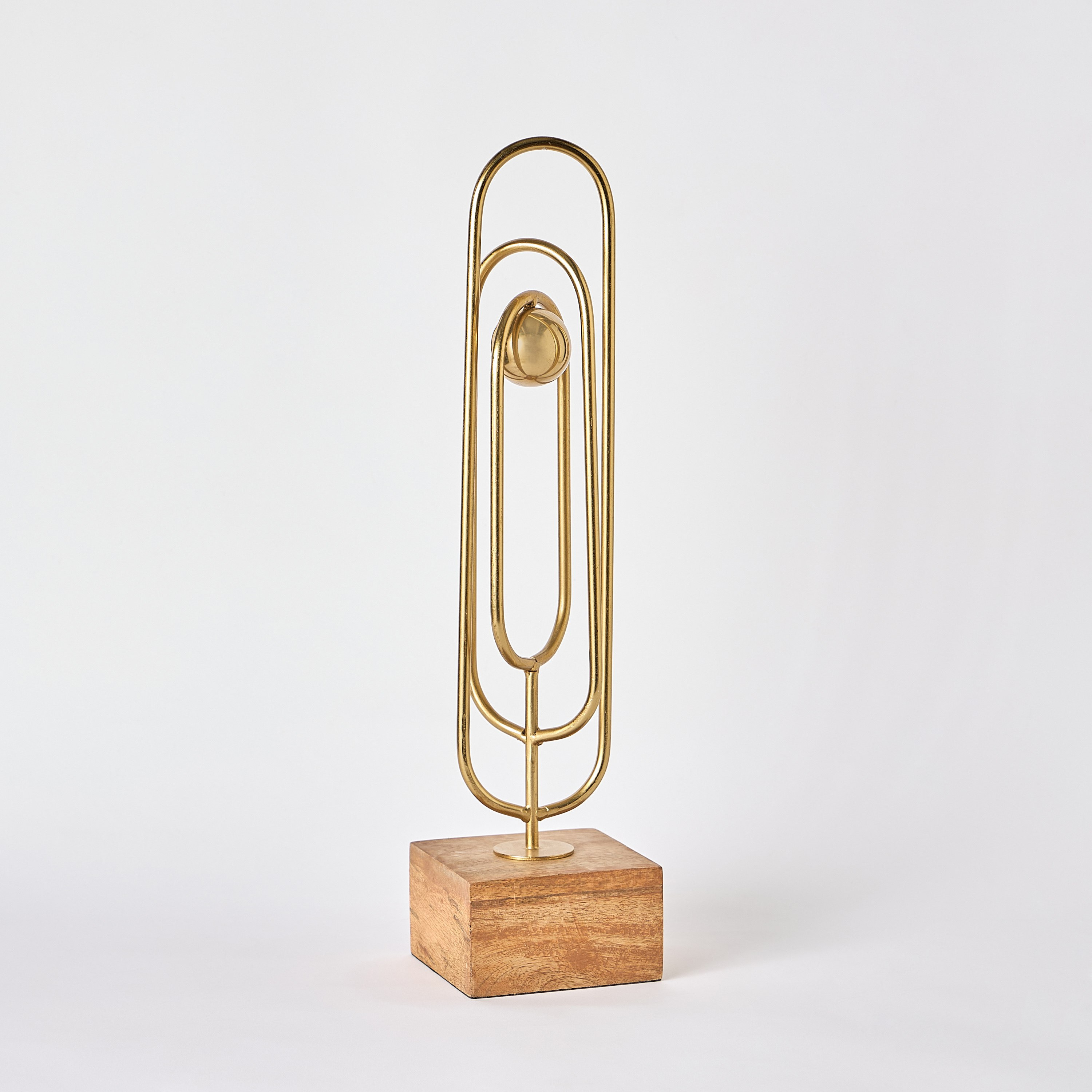Liv Wood and Metal Decorative Accent - 10x10x43 cm-hbxhomeware-homedecor-figurinesandornaments-image-5