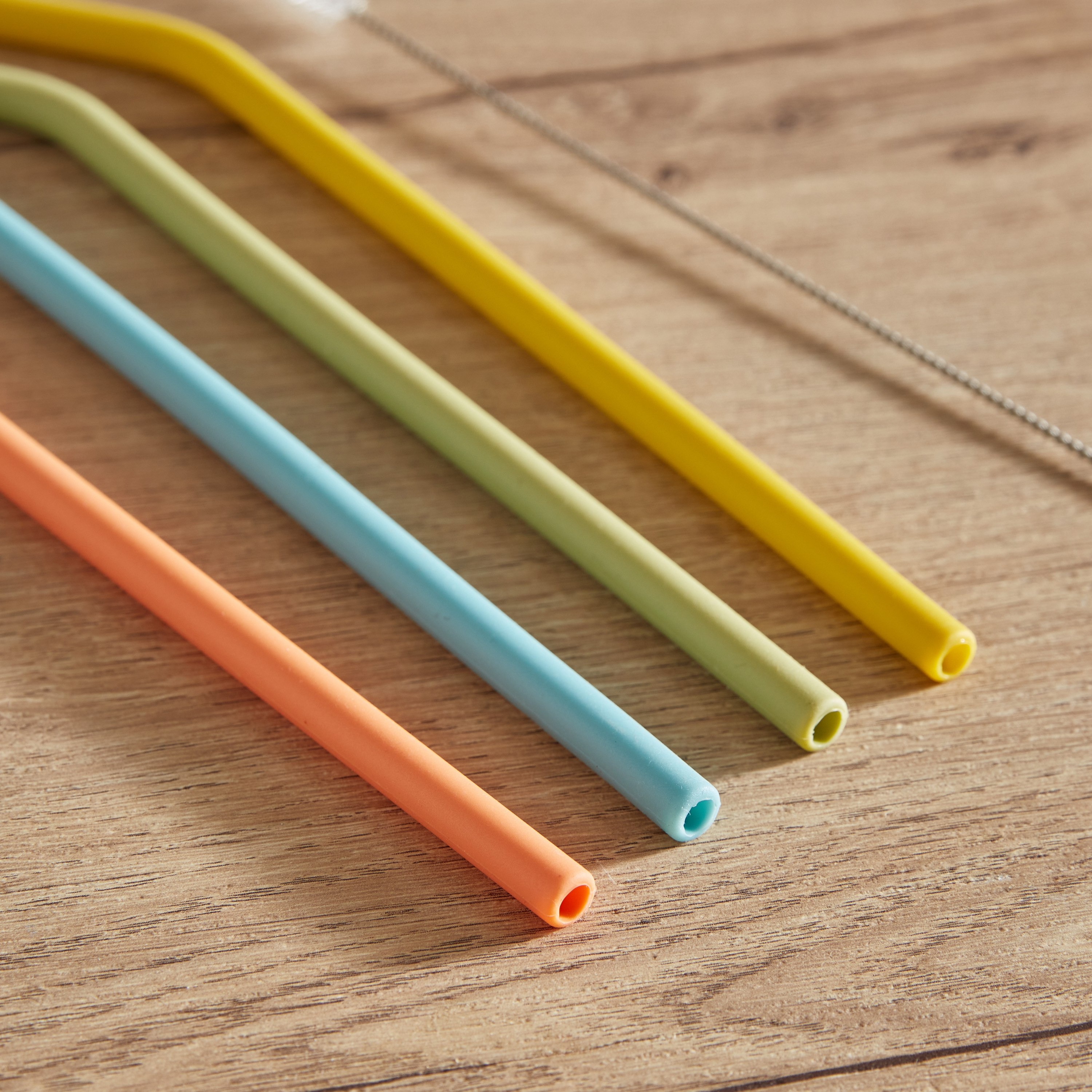 Easy Chef 5-Piece Silicone Straw with Cleaning Brush Set-hbxkitchen-kitchenware-kitchenaccessories-image-3