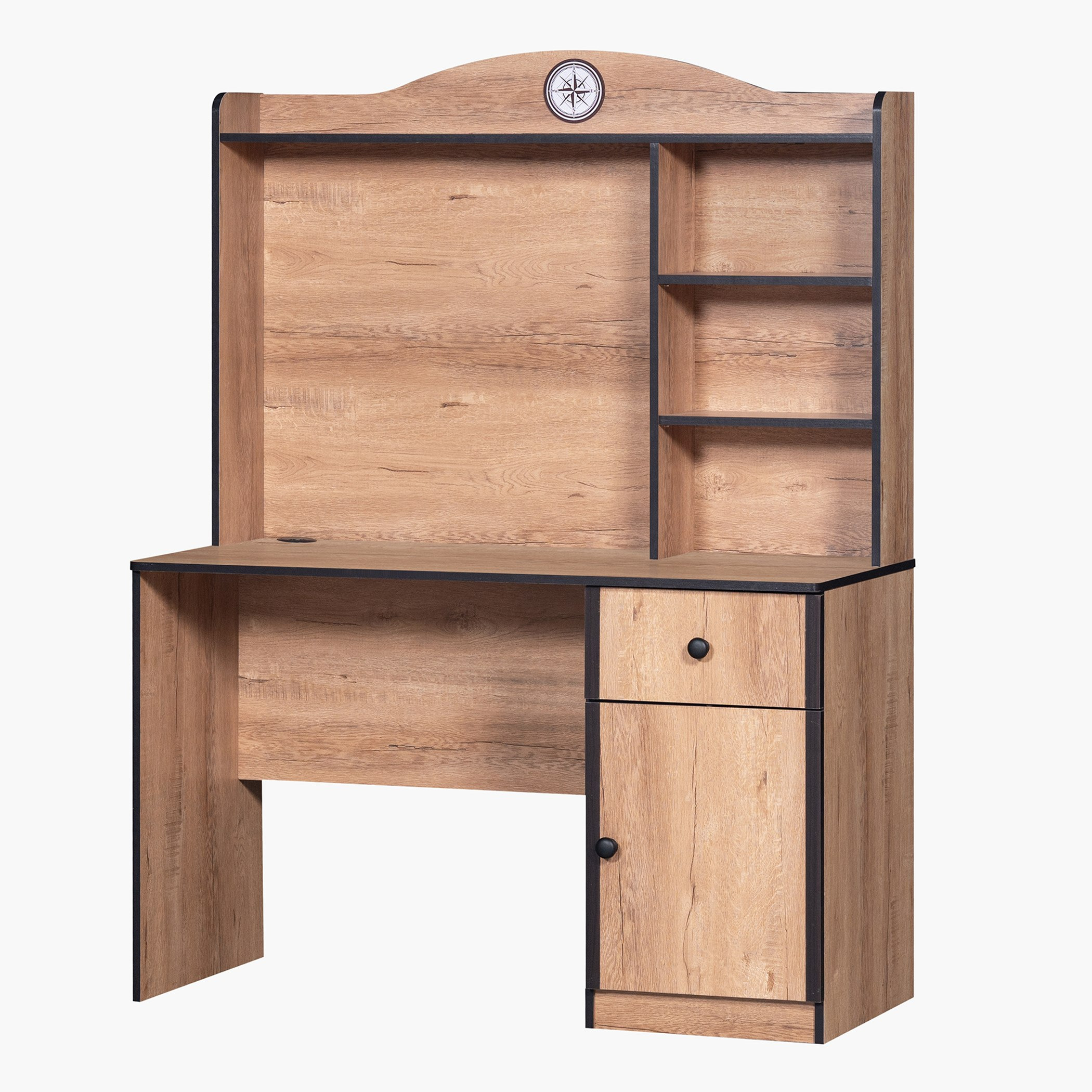 Crew 1-Drawer 1-Door Study Desk with Hutch-hbxfurniture-office-desks-image-2