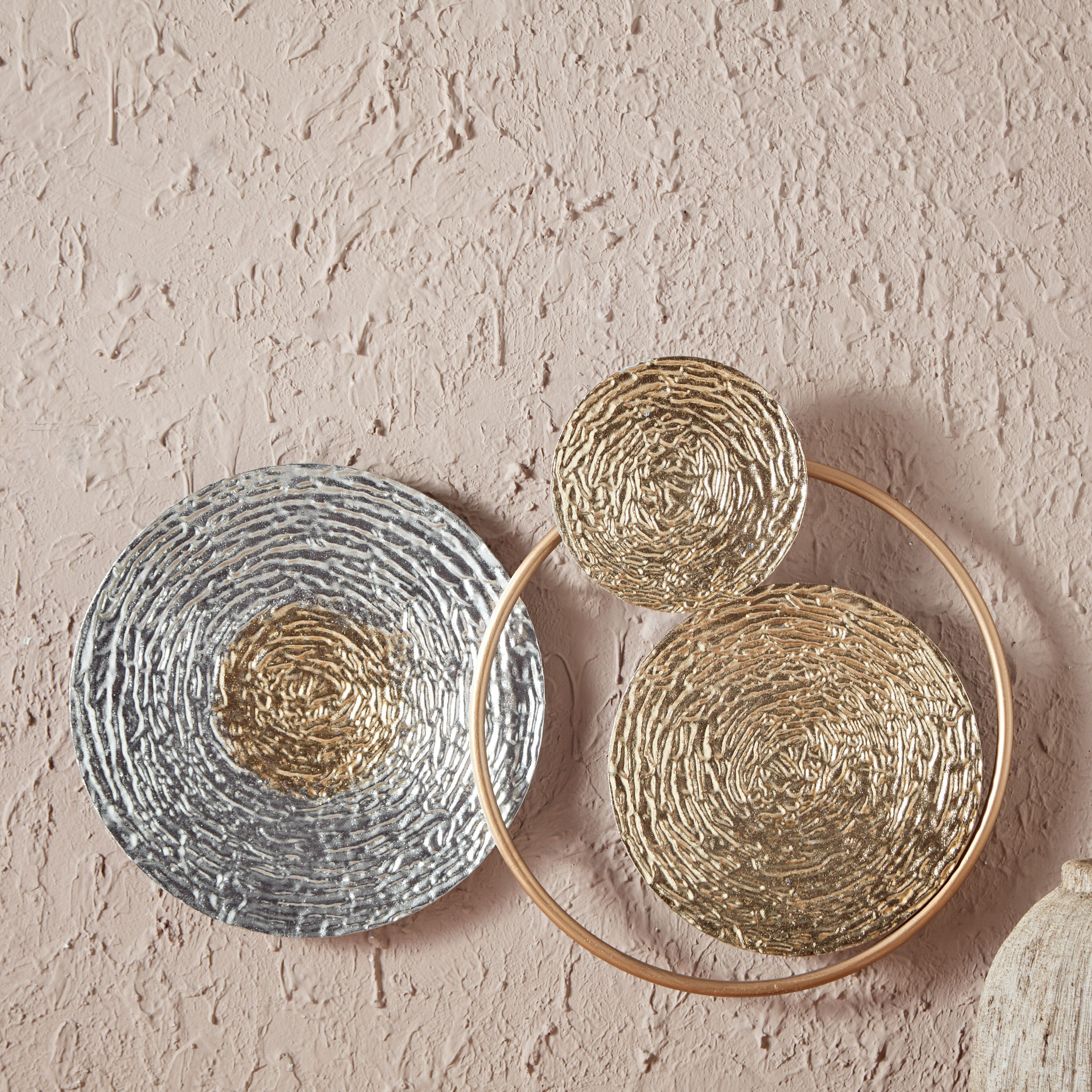 Reza Metal Wall Decor - 38x5x54.5 cm-hbxlivingroom-walldecor-wallart-image-1