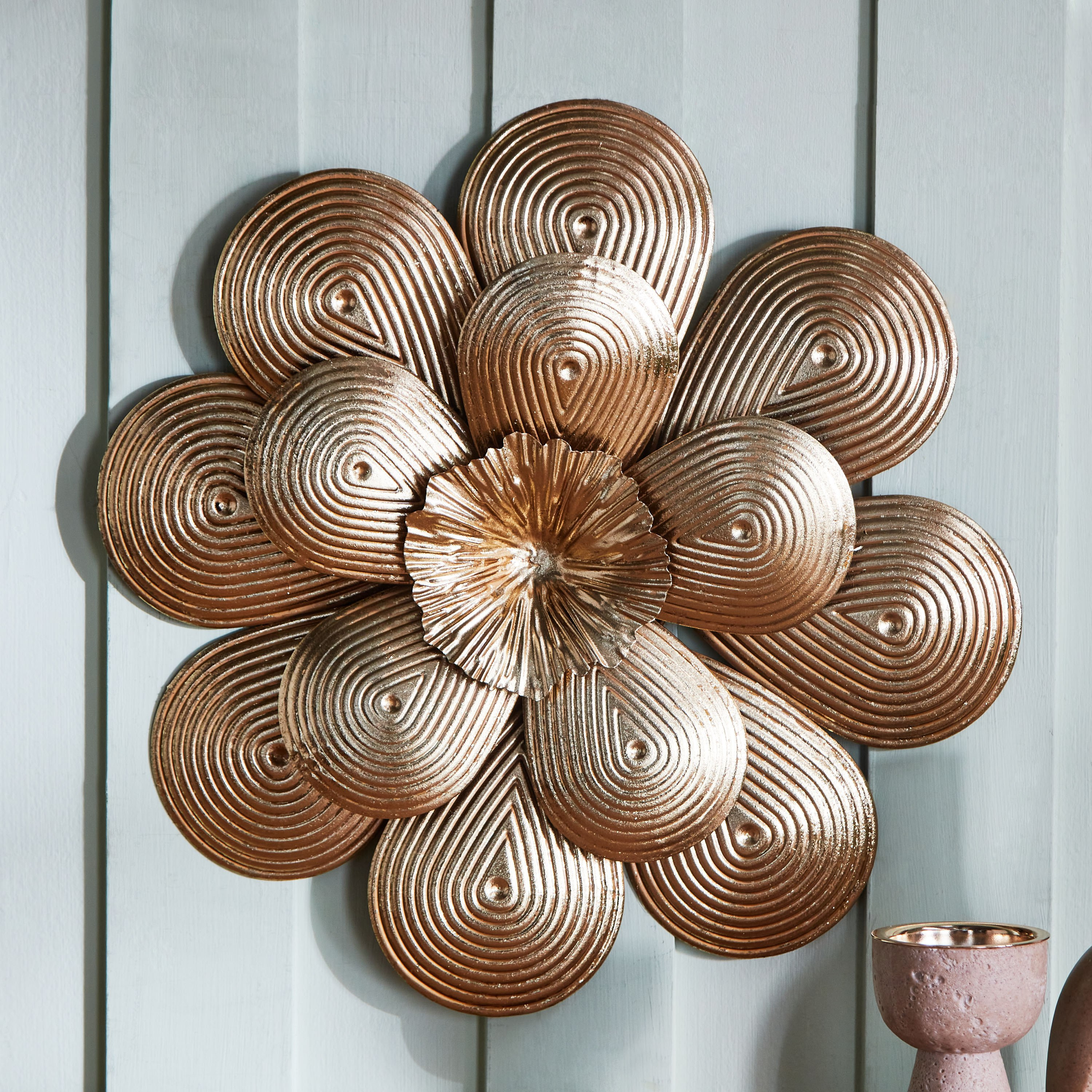Reza Metal Decorative Wall Accent - 48.5x5.5x48.5 cm-hbxlivingroom-walldecor-wallart-image-2