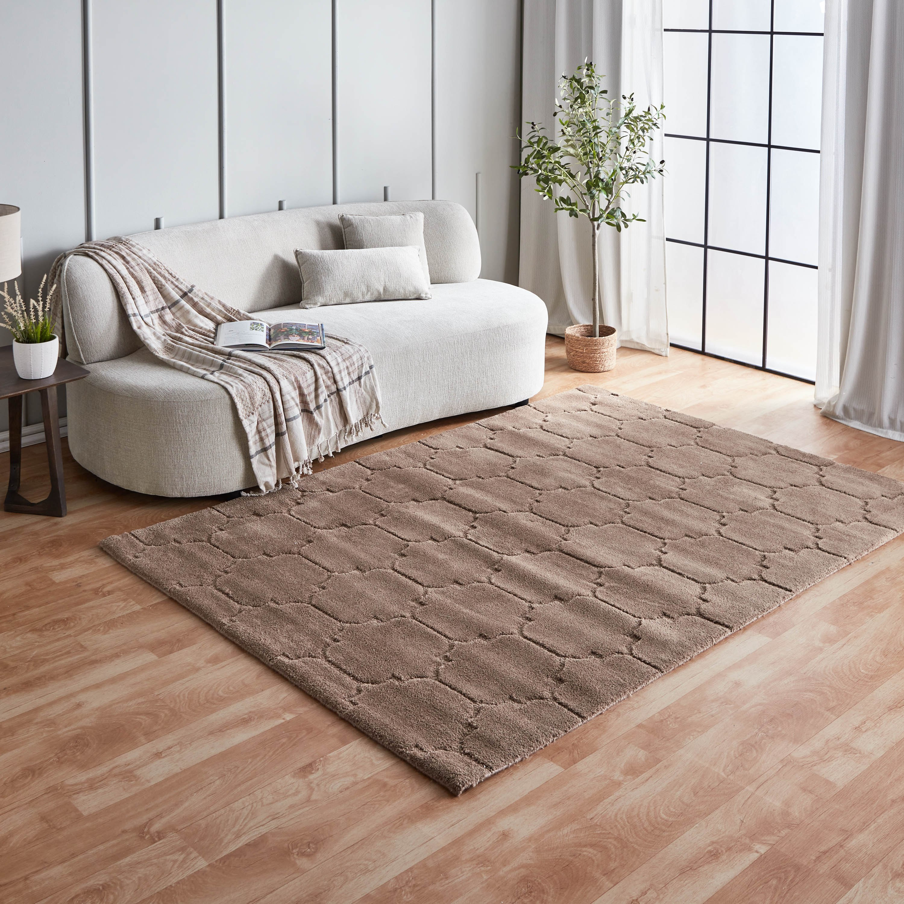 سجادة مضادة للانزلاق سارا من هافن - 160x230 سم-hbxdecorandfurnishings-floorcoverings-rugs-image-1