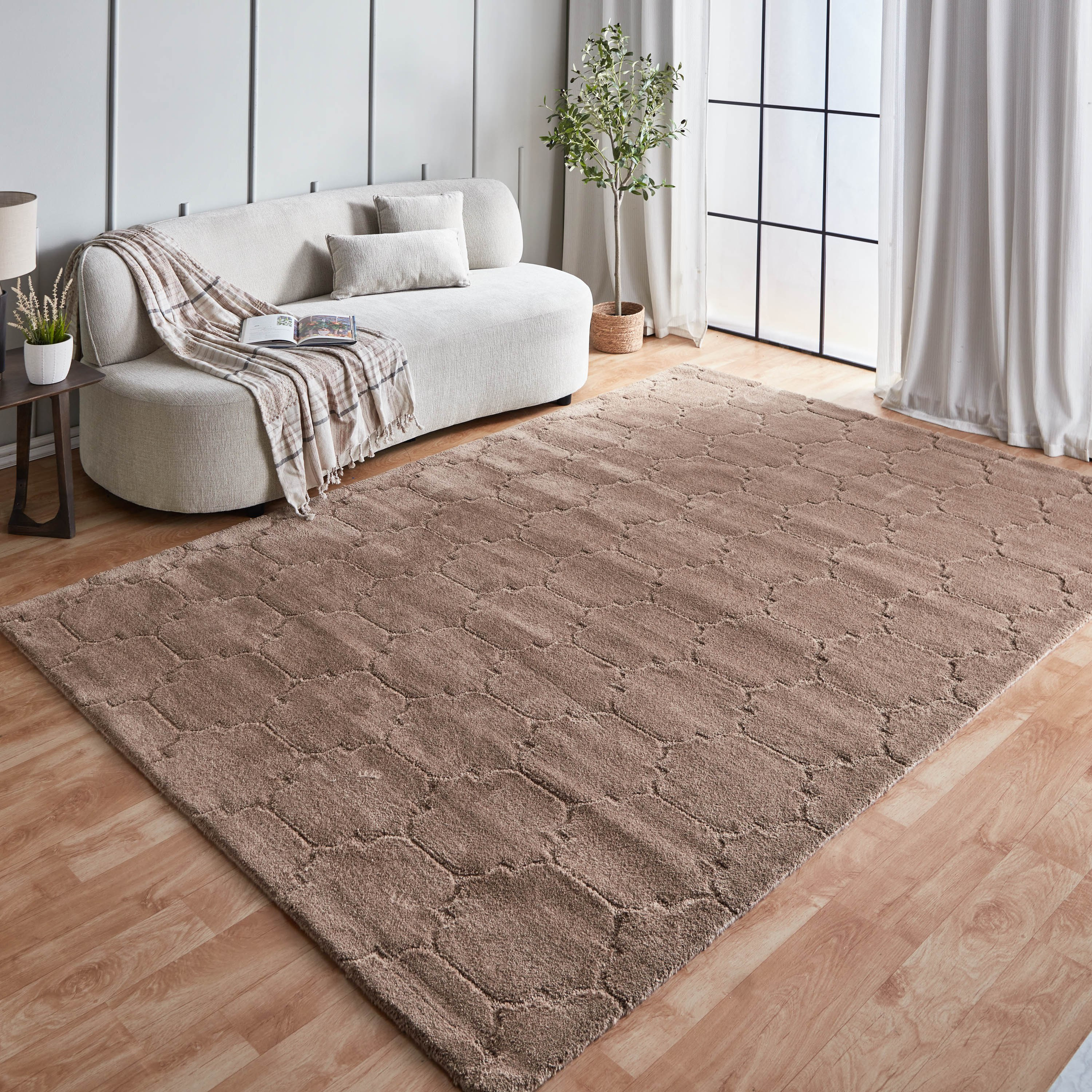 سجادة مضادة للانزلاق سارا من هافن - 200x300 سم-hbxdecorandfurnishings-floorcoverings-rugs-image-1