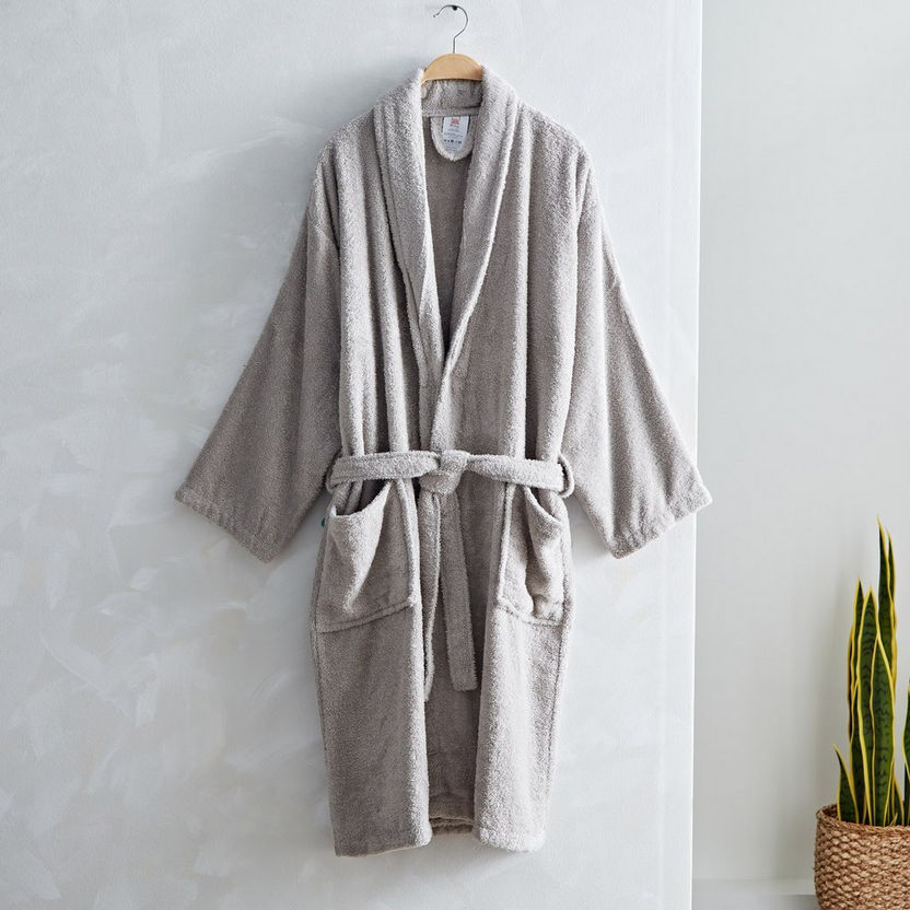 Essential Shawl Bathrobe - Adult Large-Bathroom Textiles-image-0