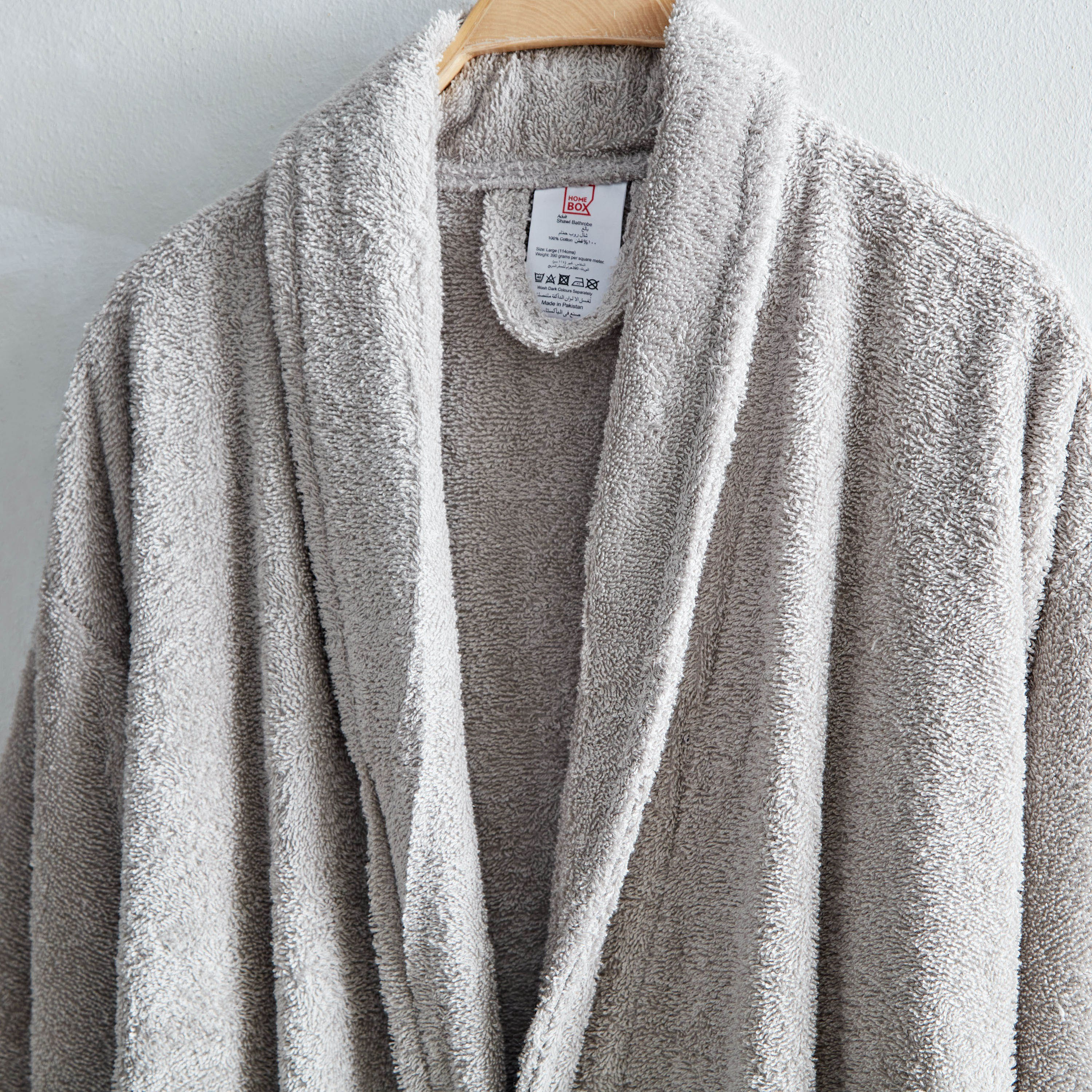 Essential Shawl Bathrobe - Adult X-Large-hbxbathroom-bathroomtextiles-image-3