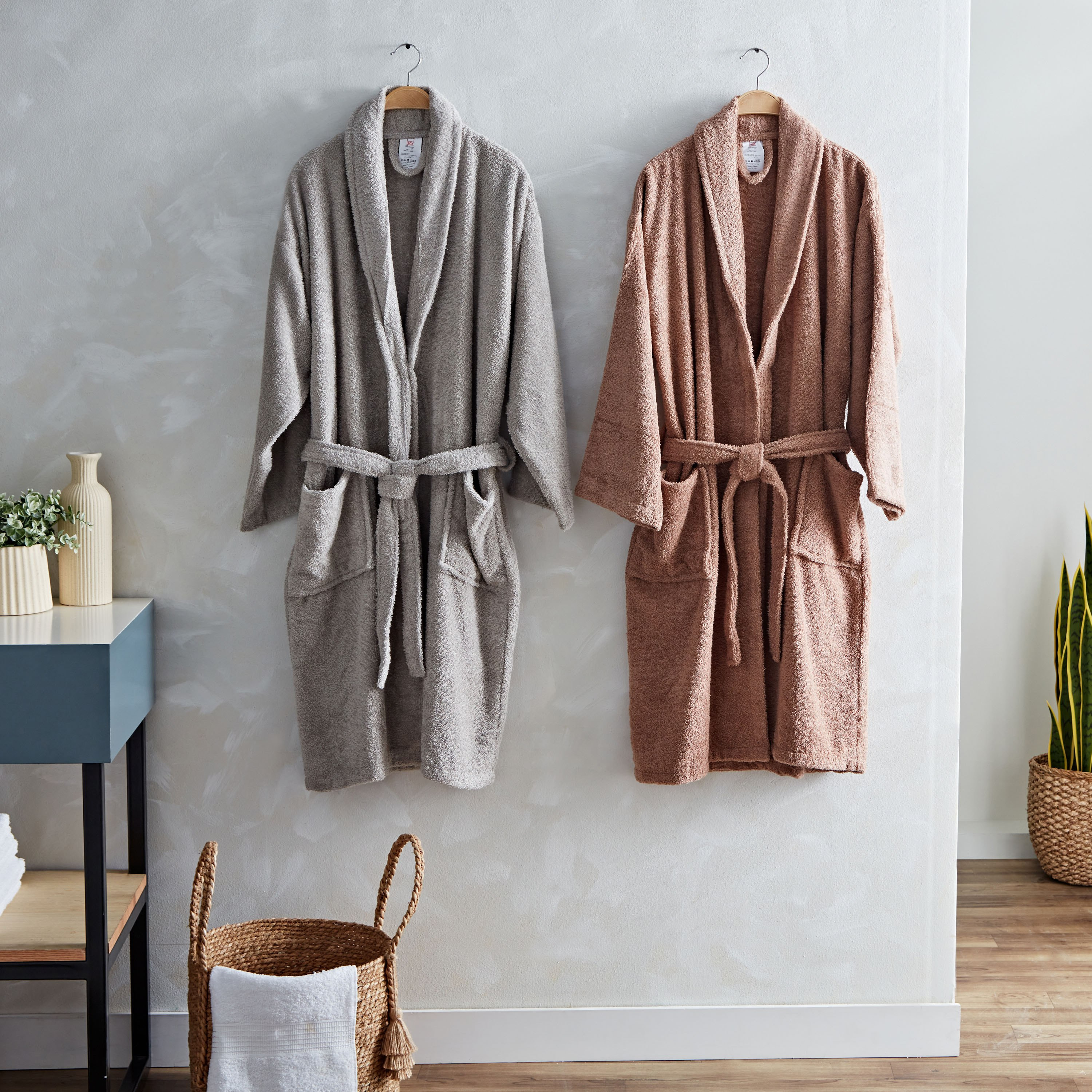 Essential Shawl Bathrobe - Adult X-Large-hbxbathroom-bathroomtextiles-image-5