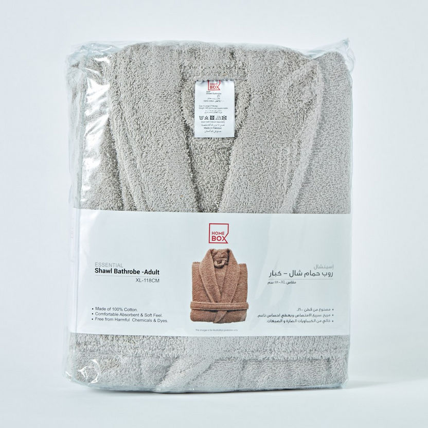 Essential Shawl Bathrobe - Adult X-Large-Bathroom Textiles-image-5