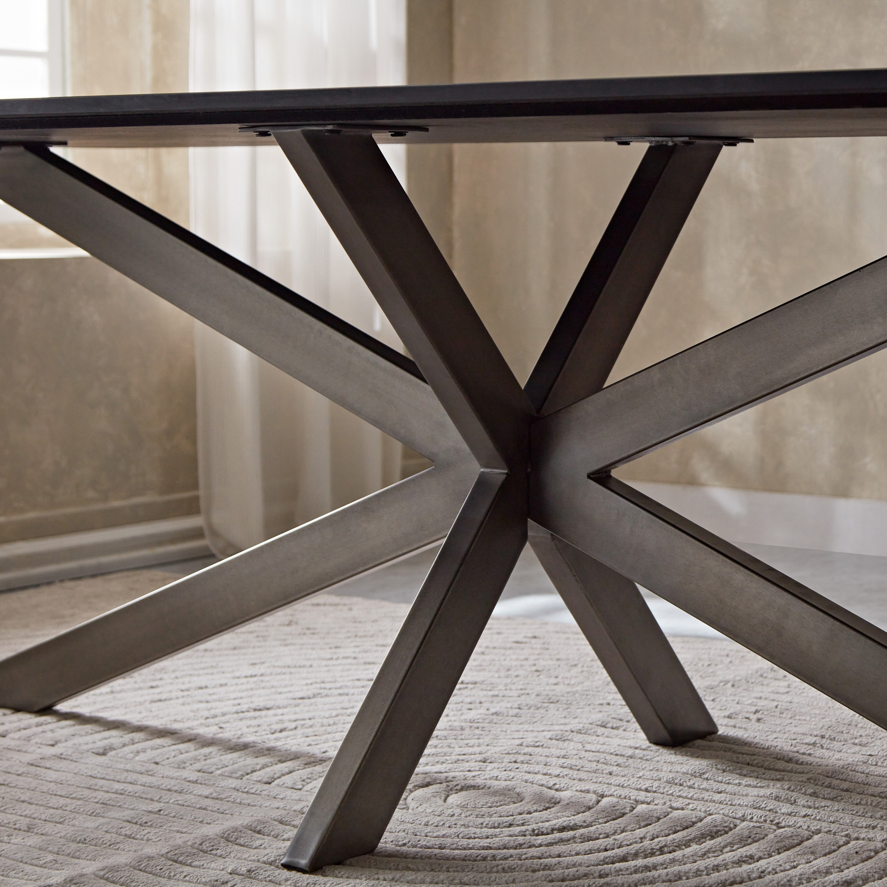 طاولة سُفرة لـ8 مقاعد بسطح من الرخام الأصلي - بورتولا من فيندرا-hbxfurniture-diningroom-diningtables-eightseater-image-6