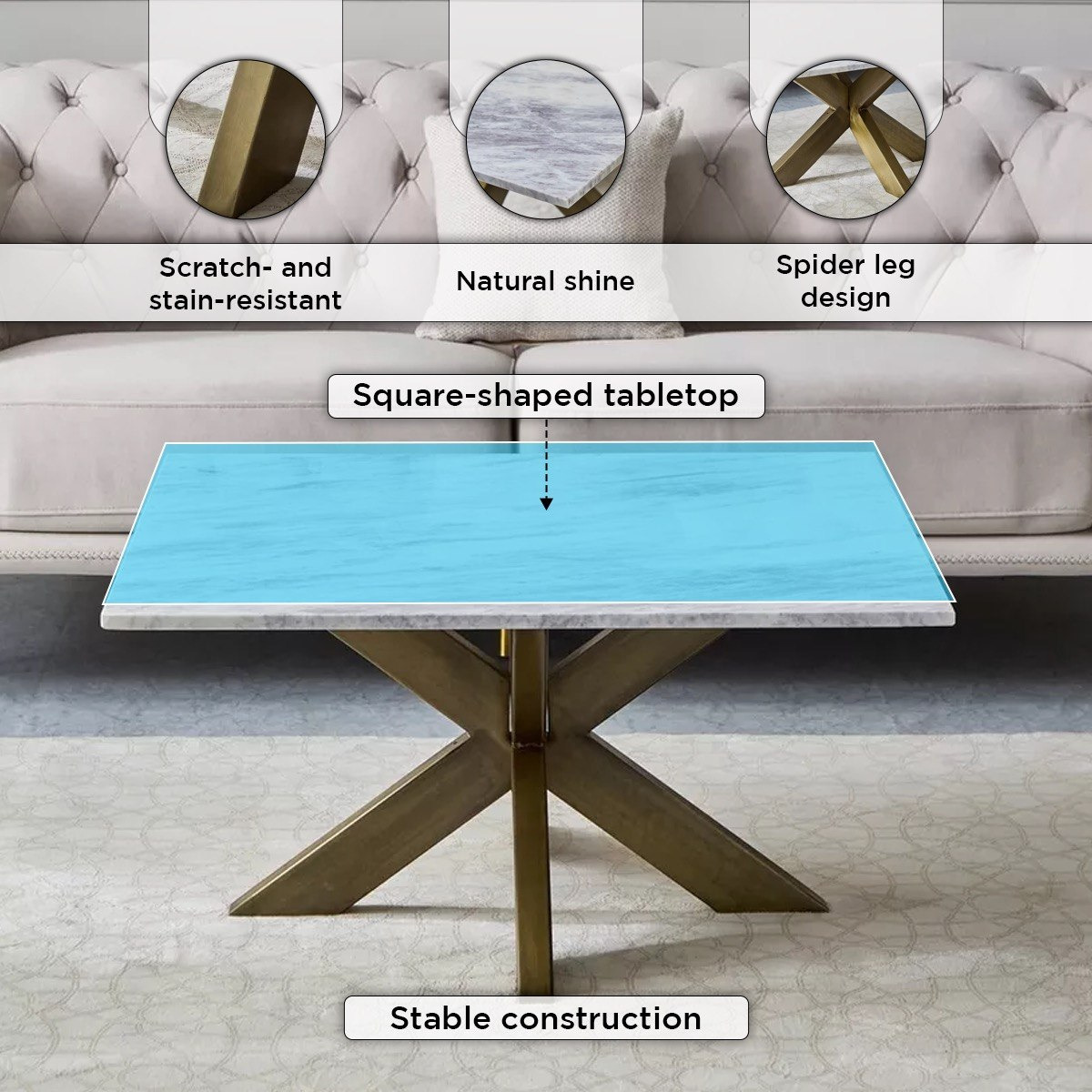 طاولة قهوة مربعة بسطح من الرخام الأصلي - بورتولا من فيندرا-hbxlivingroom-tablesandstands-coffeetables-image-5