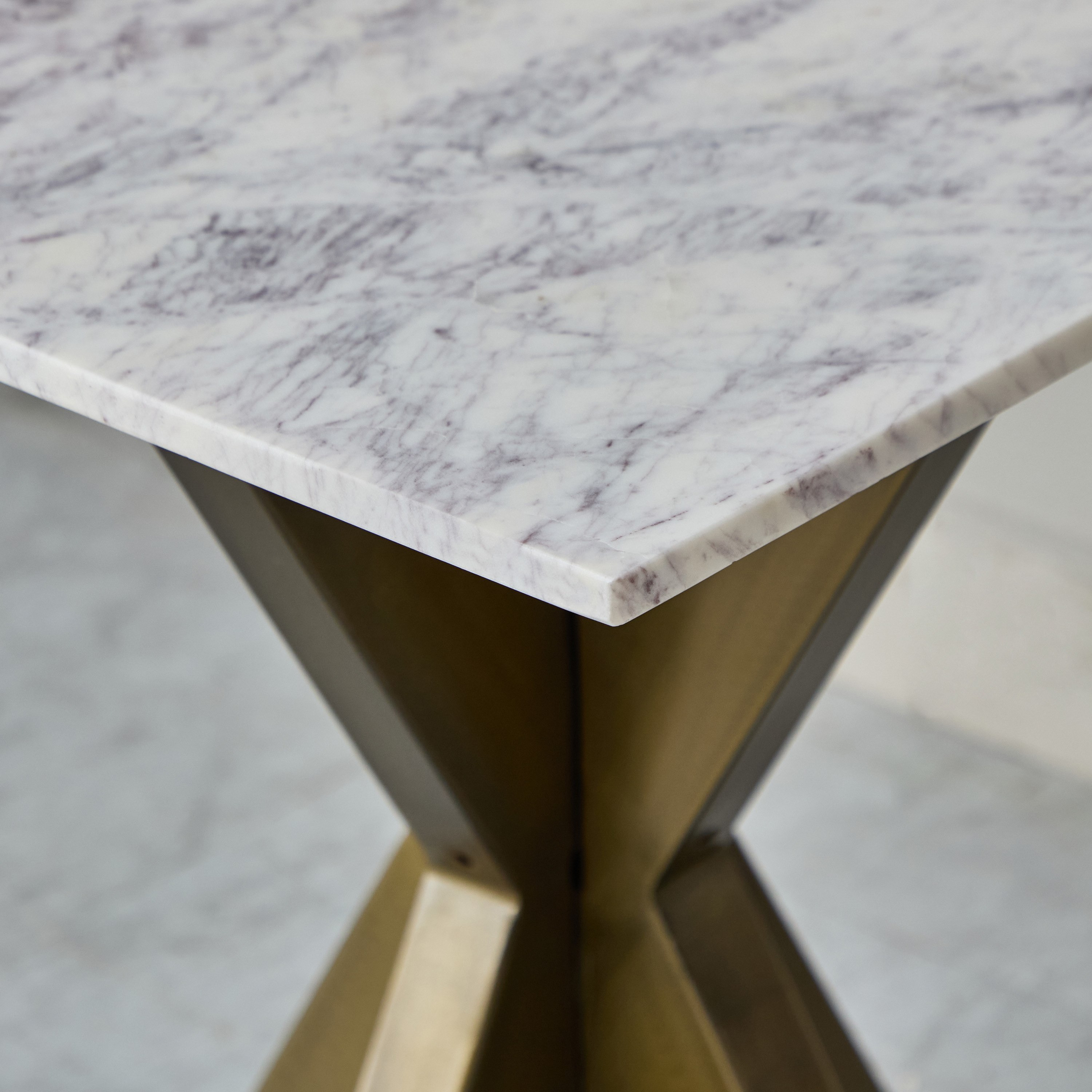 طاولة جانبية بسطح من الرخام الأصلي - بورتولا-hbxfurniture-livingroom-endtables-image-8