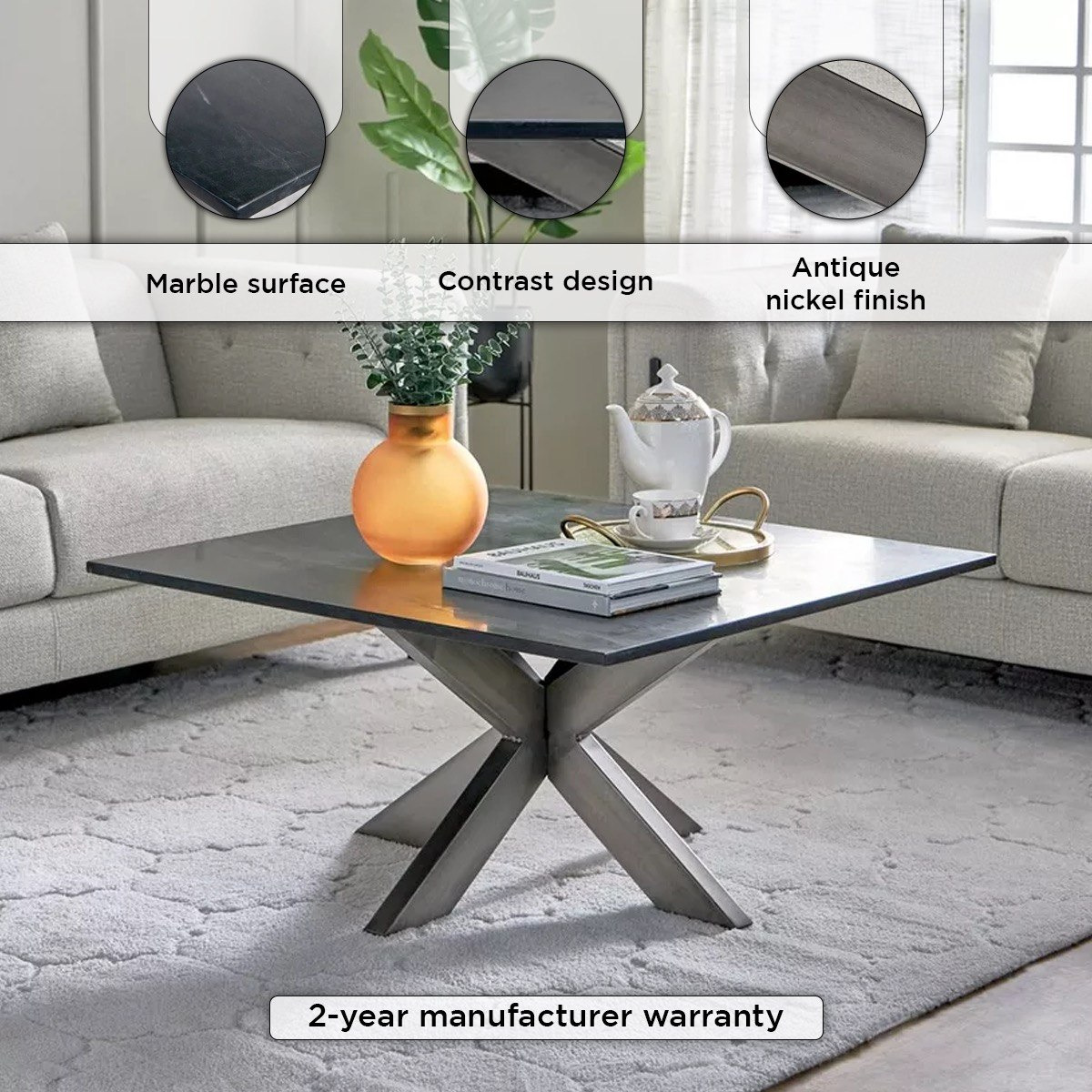 طاولة قهوة مربعة بسطح من الرخام الأصلي - بورتولا من فيندرا-hbxlivingroom-tablesandstands-coffeetables-image-4