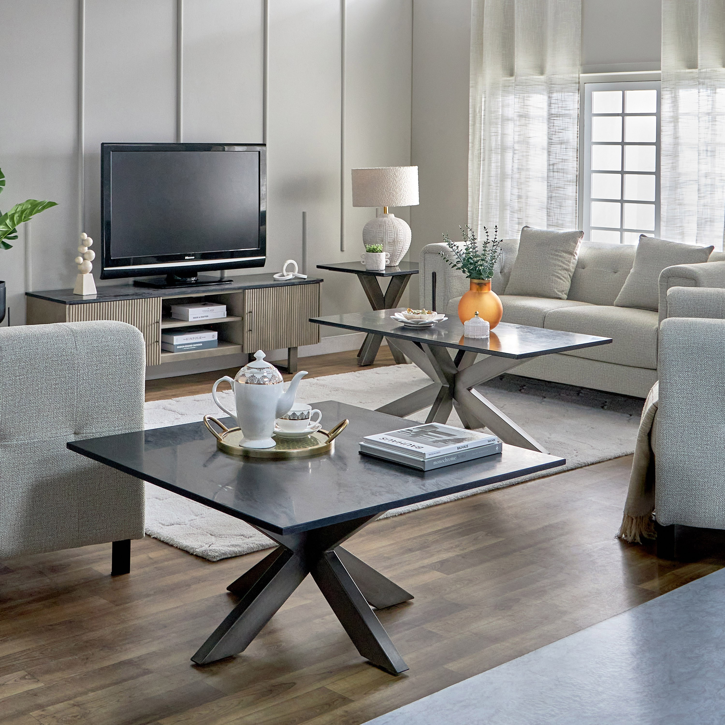 طاولة قهوة مربعة بسطح من الرخام الأصلي - بورتولا من فيندرا-hbxlivingroom-tablesandstands-coffeetables-image-9