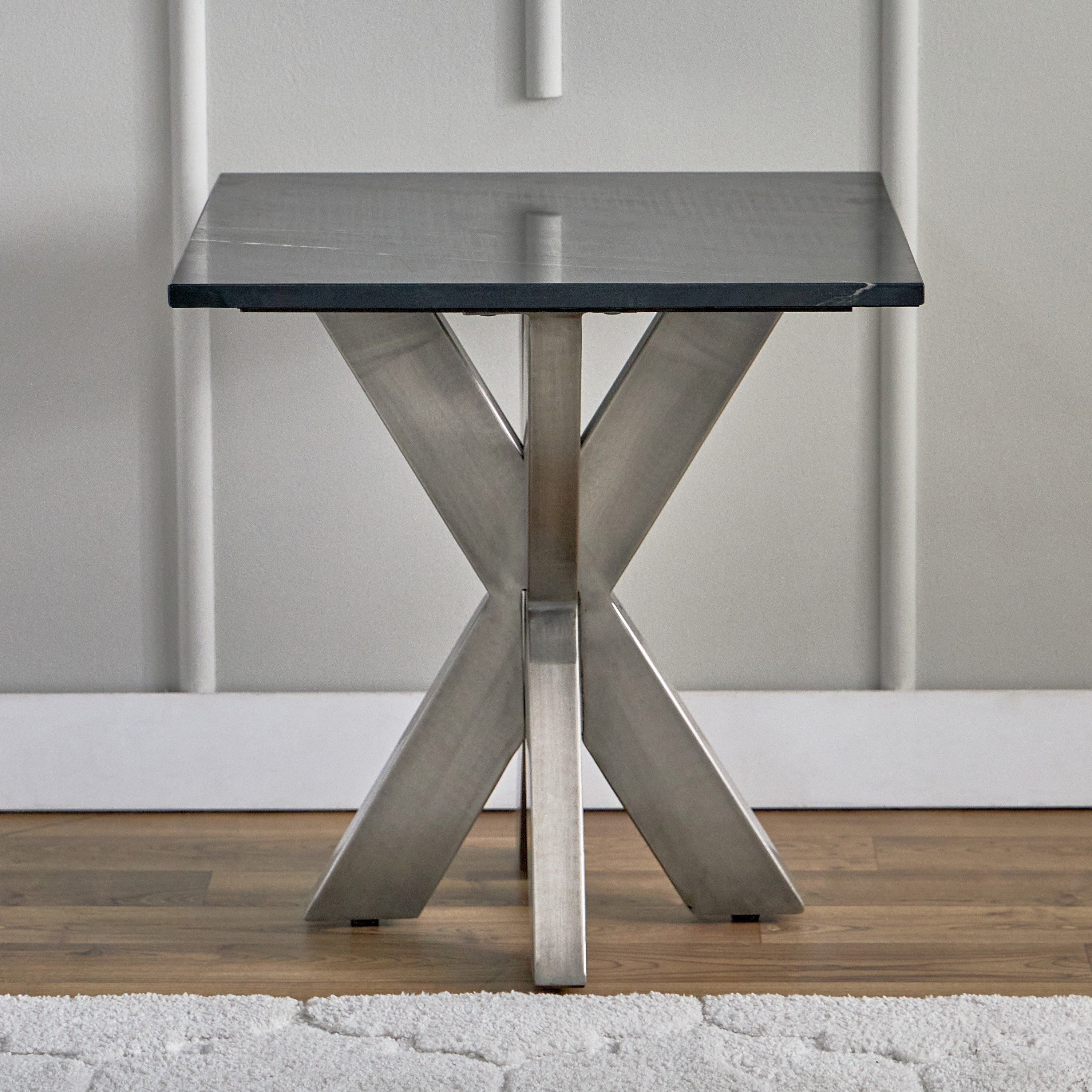 طاولة جانبية بسطح من الرخام الأصلي - بورتولا-hbxfurniture-livingroom-endtables-image-2