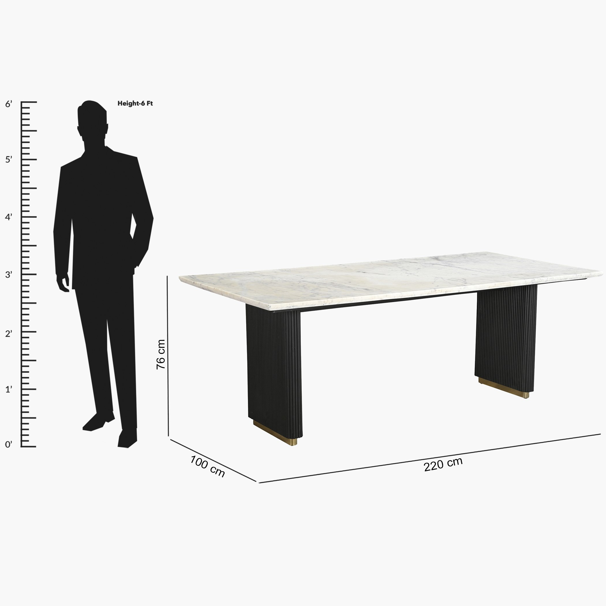 طاولة سفرة بسطح رخام لـ 8 مقاعد من فابيو-hbxfurniture-diningroom-diningtables-eightseater-image-6