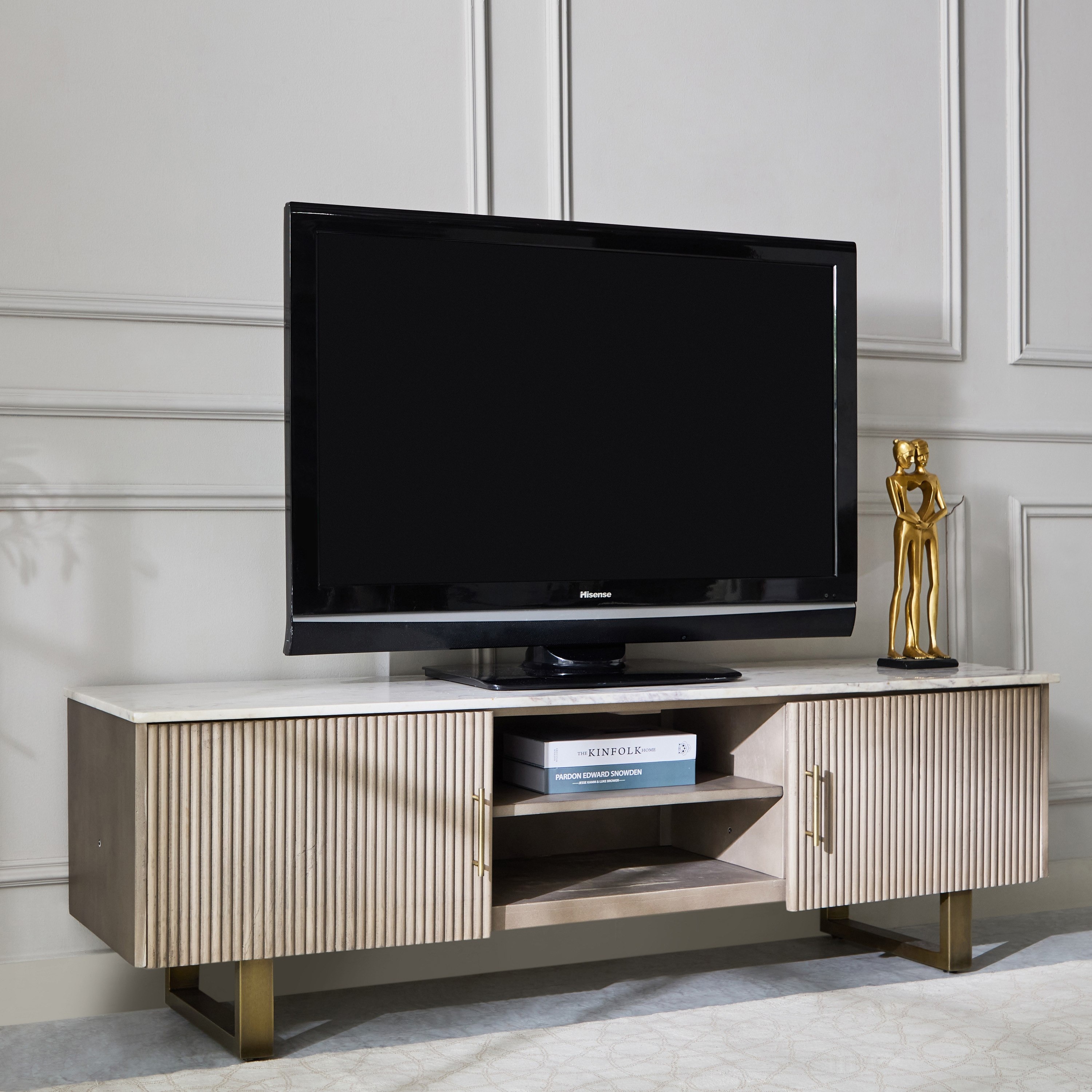 وحدة تلفزيون بسطح رخام للأجهزة حتى 70 بوصة من بورتولا-hbxlivingroom-mediaunitsandstorage-tvunits-image-1