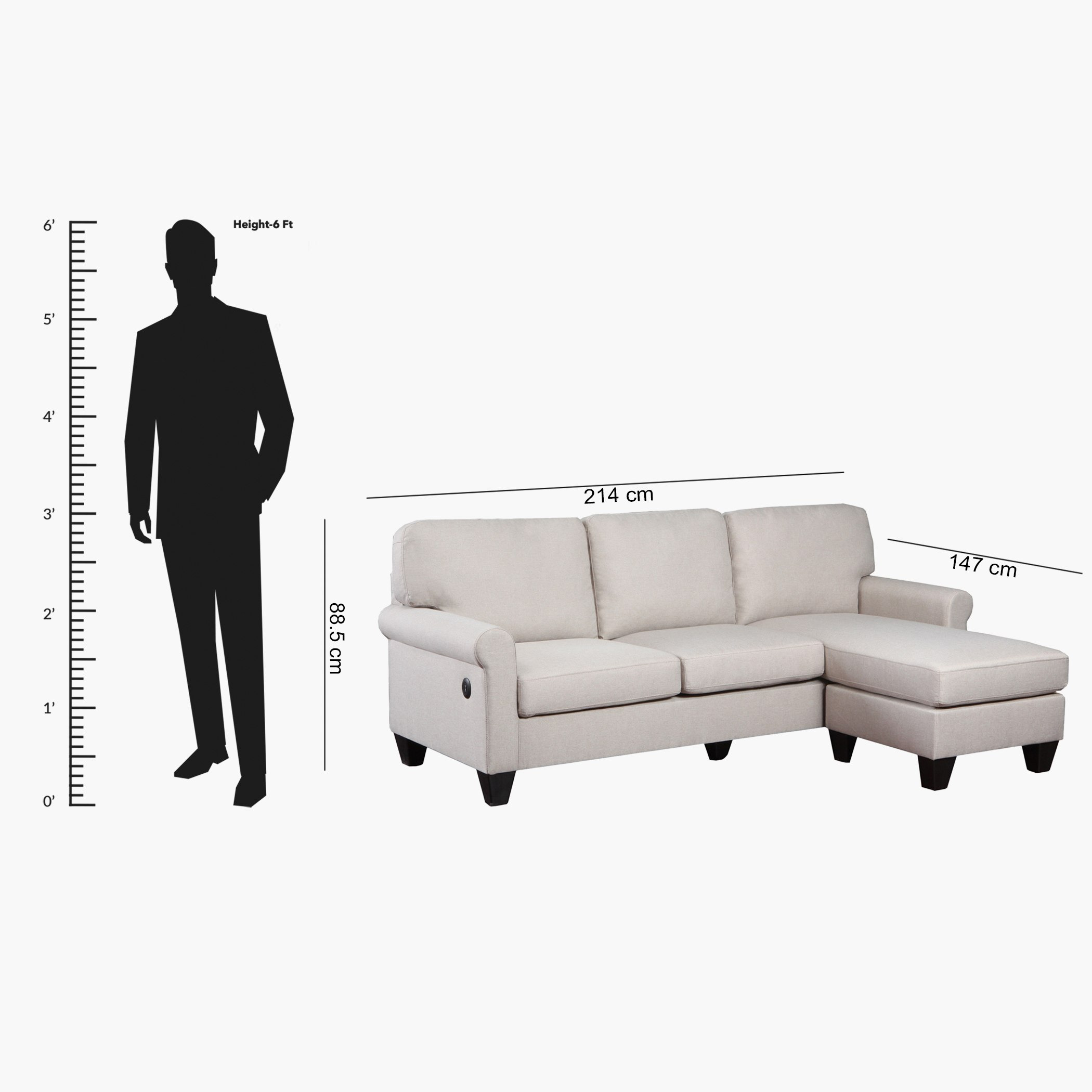 80 on sale inch sectional