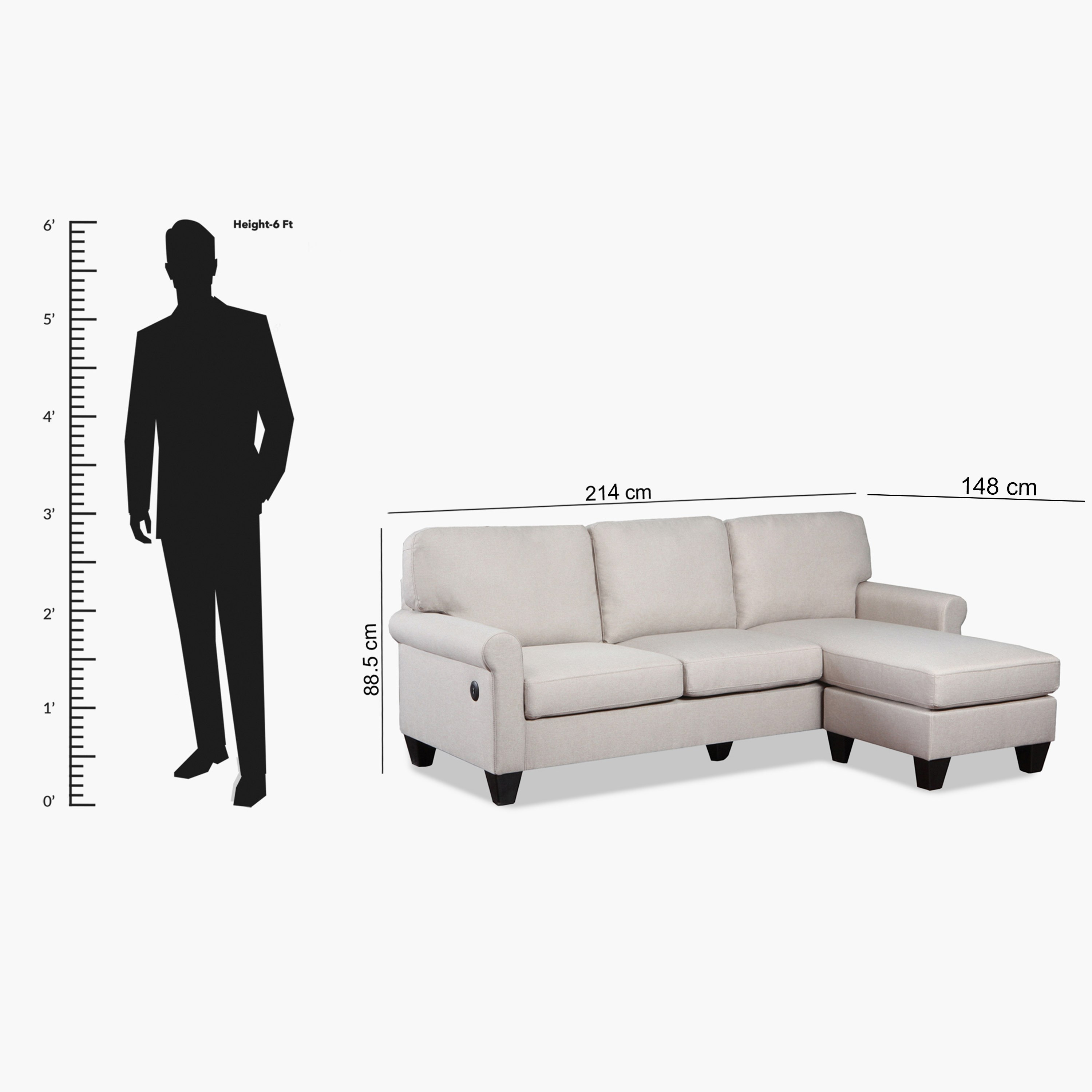 Angelton 3-Seater Reversible Corner Fabric Sofa with USB Port-hbxlivingroom-sofasandarmchairs-sofas-image-13