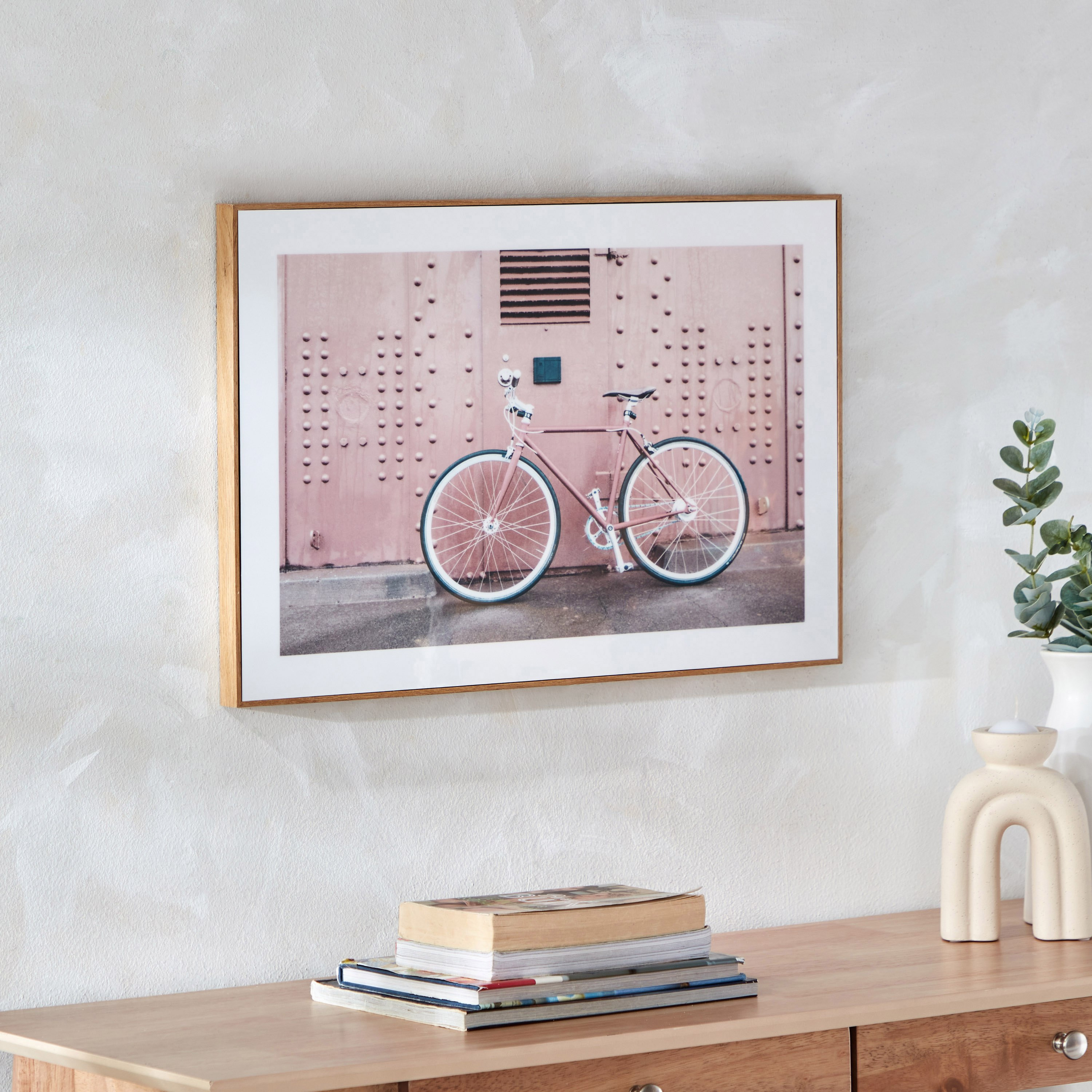 Alaine Glossy Cycle Framed Picture - 40x60x2.5 cm-hbxhomeware-hbxdecorandfurnishings-image-2