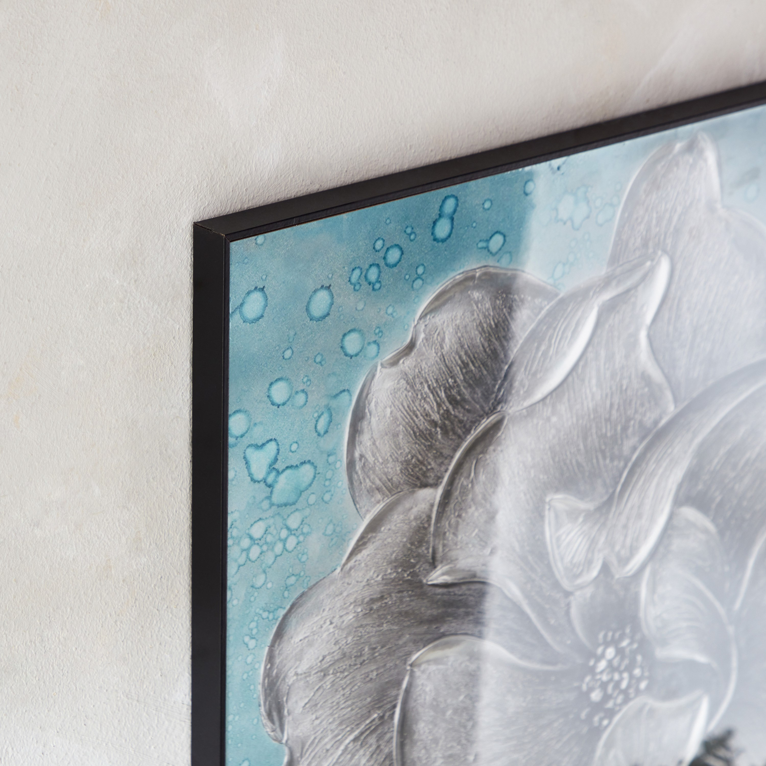زينة حائط مؤطرة لامعة من آلين - 60x60x2.5 سم-hbxhomeware-hbxdecorandfurnishings-image-4