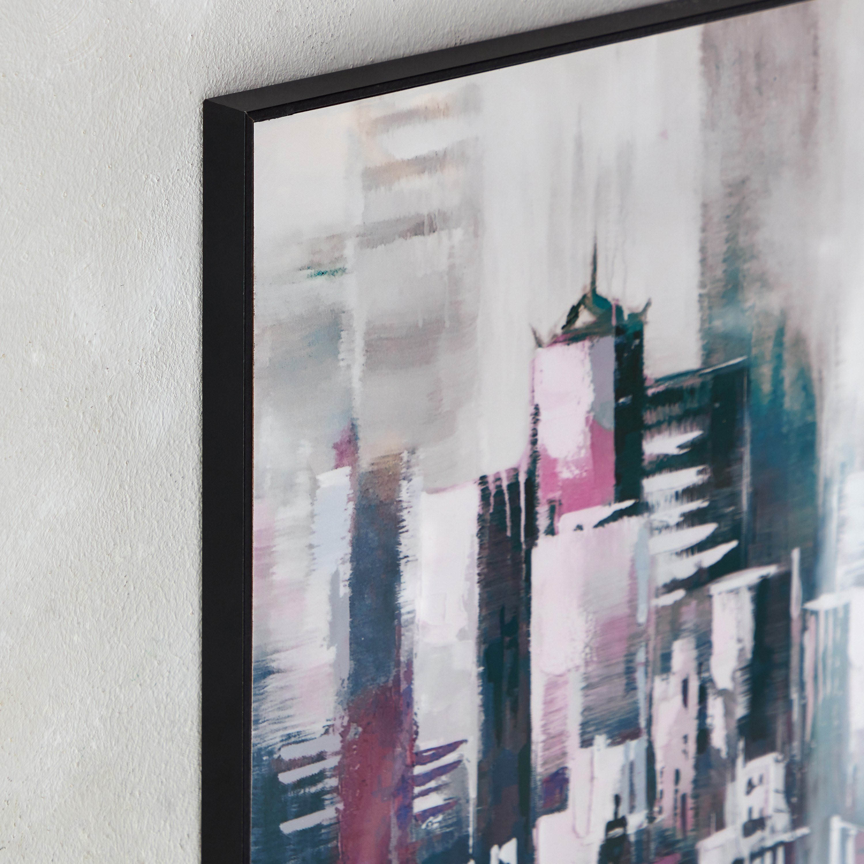 لوحة مؤطّرة سيتي سكيب لامعة من آلين - 50x70x2.5 سم-hbxhomeware-hbxdecorandfurnishings-image-4
