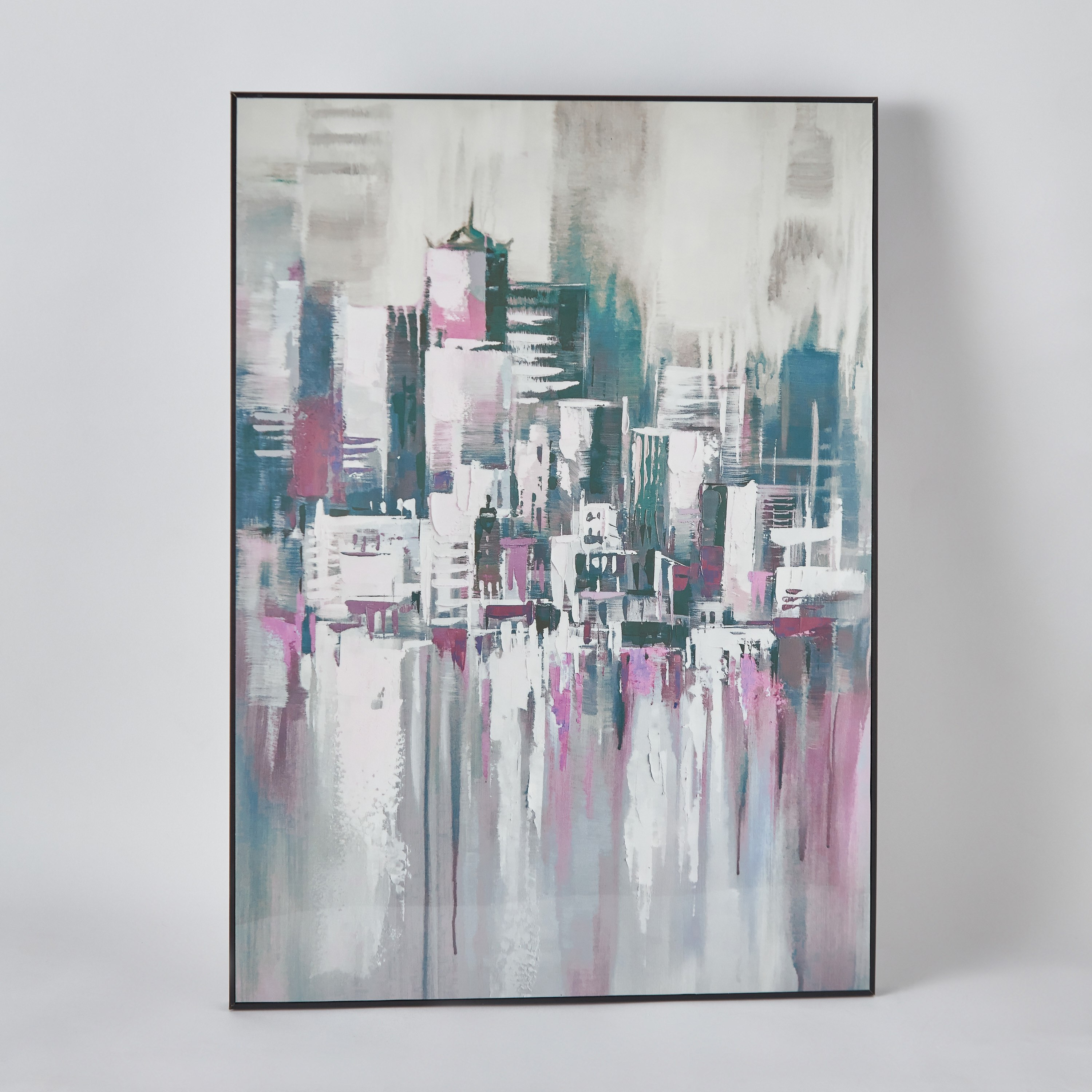 لوحة مؤطّرة سيتي سكيب لامعة من آلين - 50x70x2.5 سم-hbxhomeware-hbxdecorandfurnishings-image-6