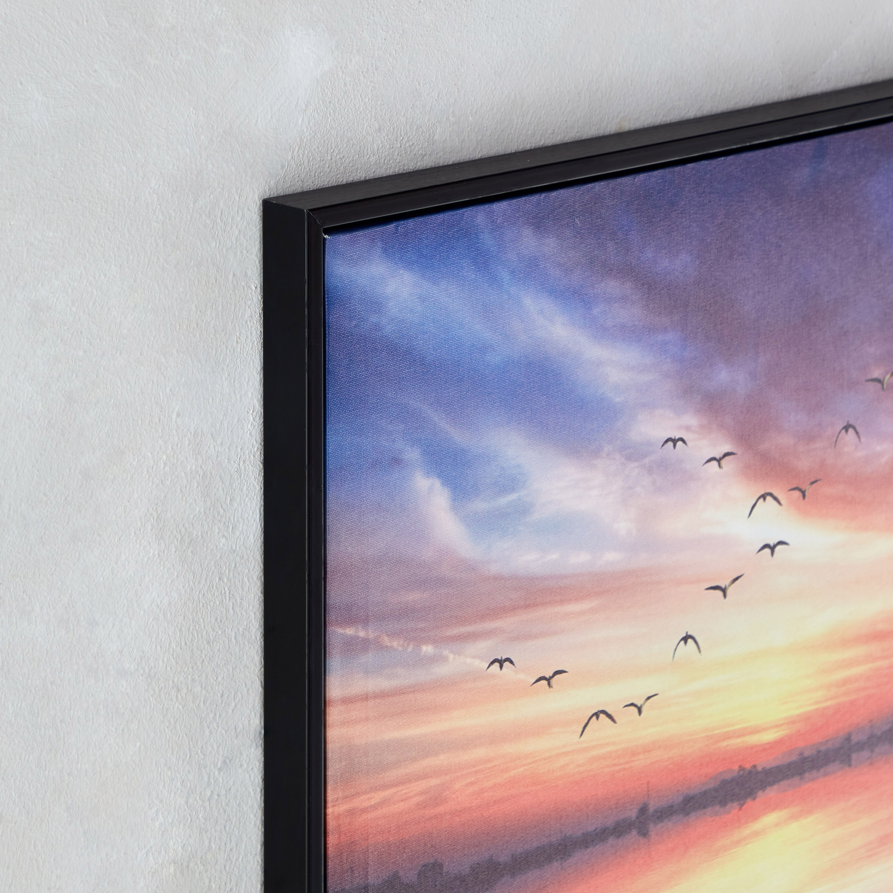 لوحة حائط مؤطّرة جسر البحيرة لامعة من آلين - 50x70x2.8 سم-hbxhomeware-hbxdecorandfurnishings-image-4
