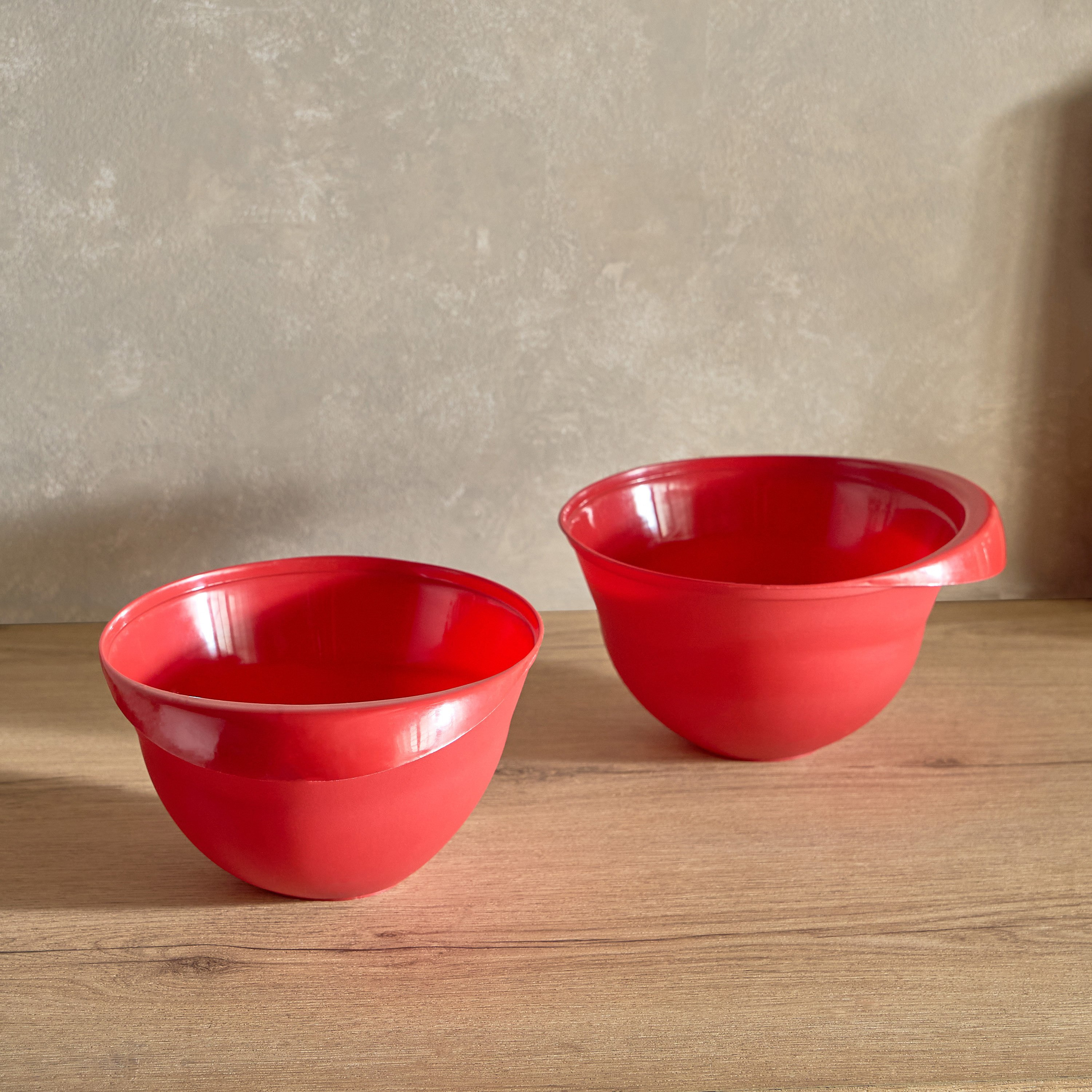 طقم أوعية خلط قطعتين مع مقبض من بيروني - 3 لتر-hbxkitchen-bakeware-image-2