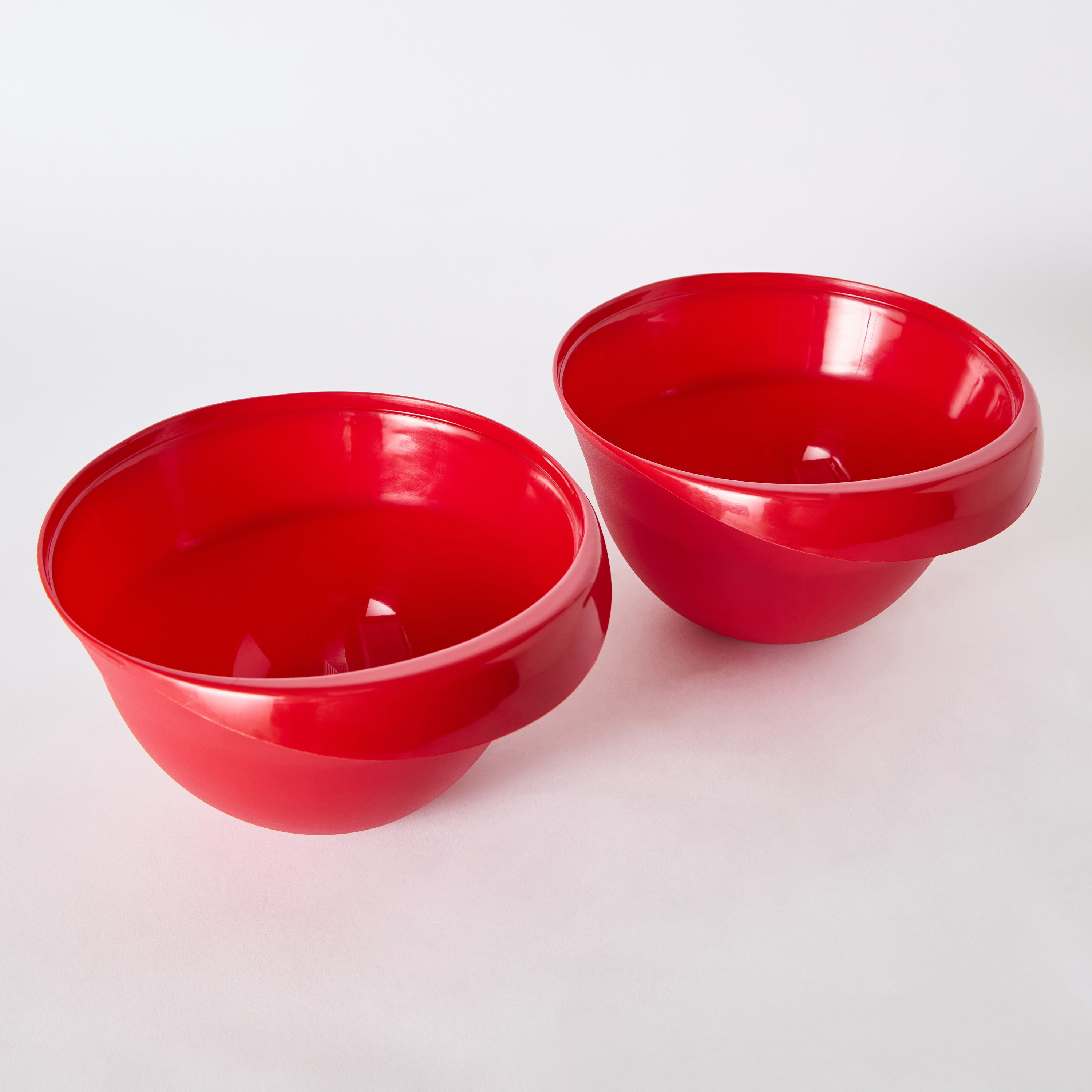 طقم أوعية خلط قطعتين مع مقبض من بيروني - 3 لتر-hbxkitchen-bakeware-image-5