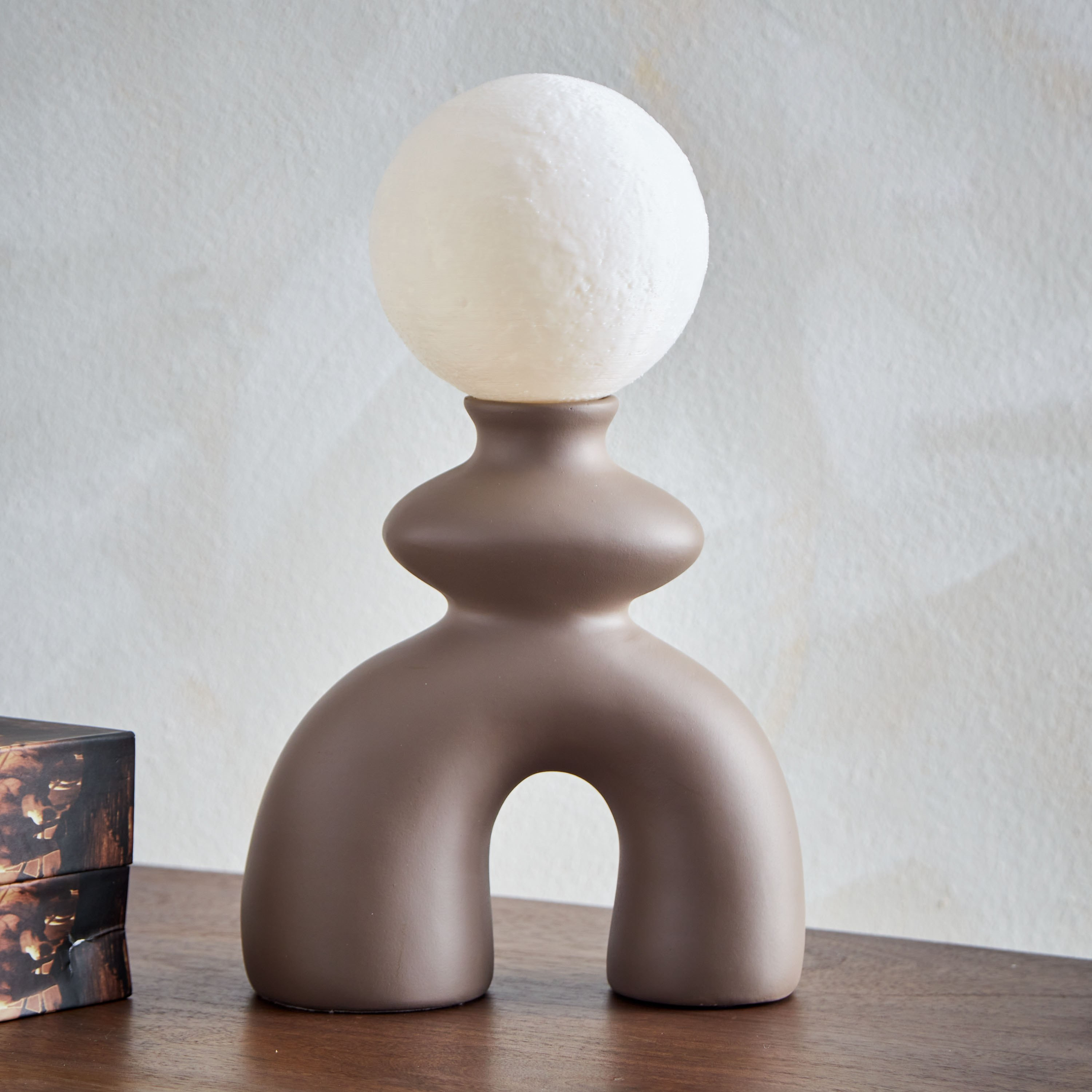مصباح طاولة بوليريسين يعمل بـ يو إس بي من لوكس - 18x9.5x27 سم-hbxlivingroom-lighting-tablelamps-image-1