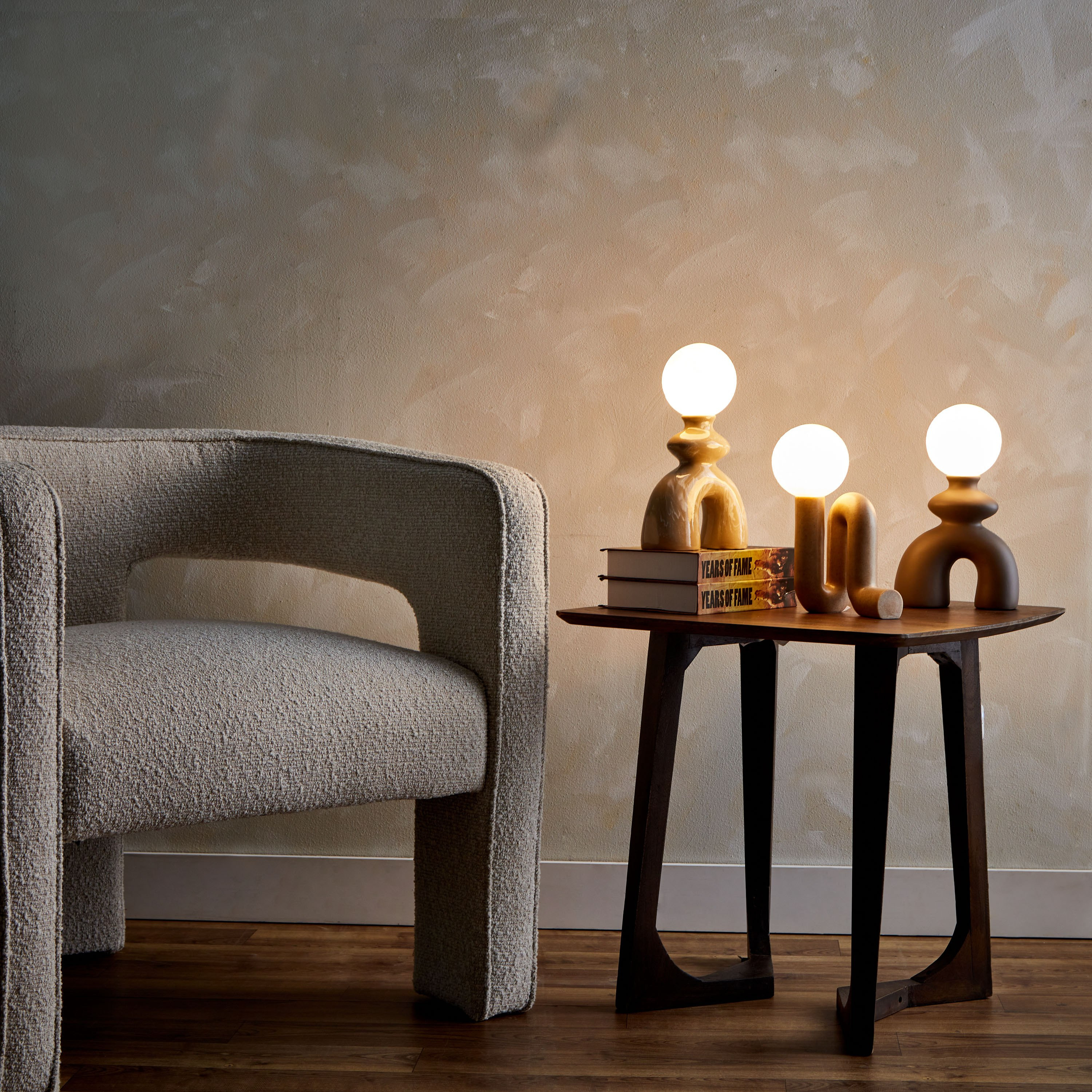 مصباح طاولة بوليريسين يعمل بـ يو إس بي من لوكس - 16.5x11.5x24.5 سم-hbxlivingroom-lighting-tablelamps-image-4