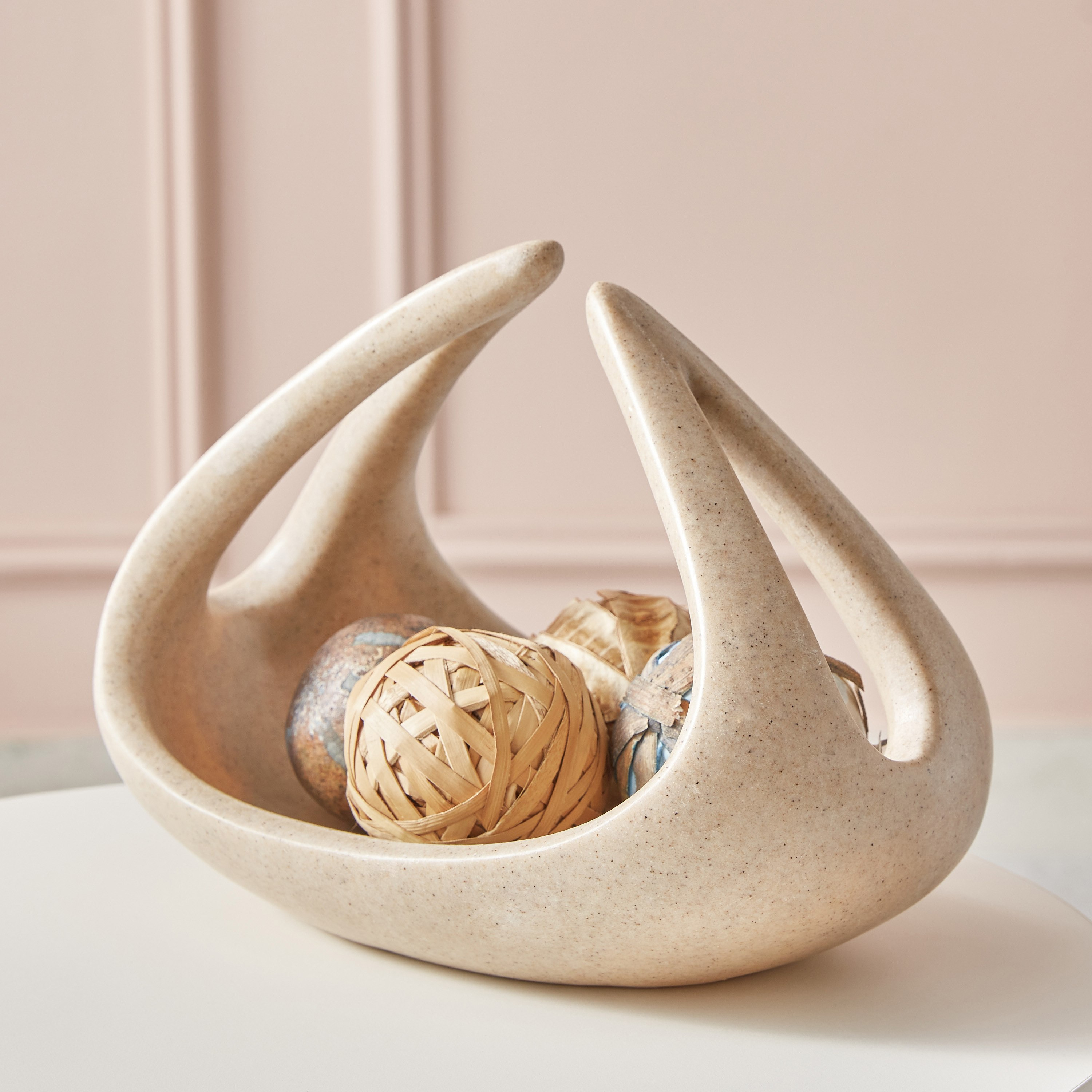 قطعة ديكور تراكوتا بوليريسين من لوكس - 29x19x20.5 سم-hbxhomeware-homedecor-figurinesandornaments-image-1