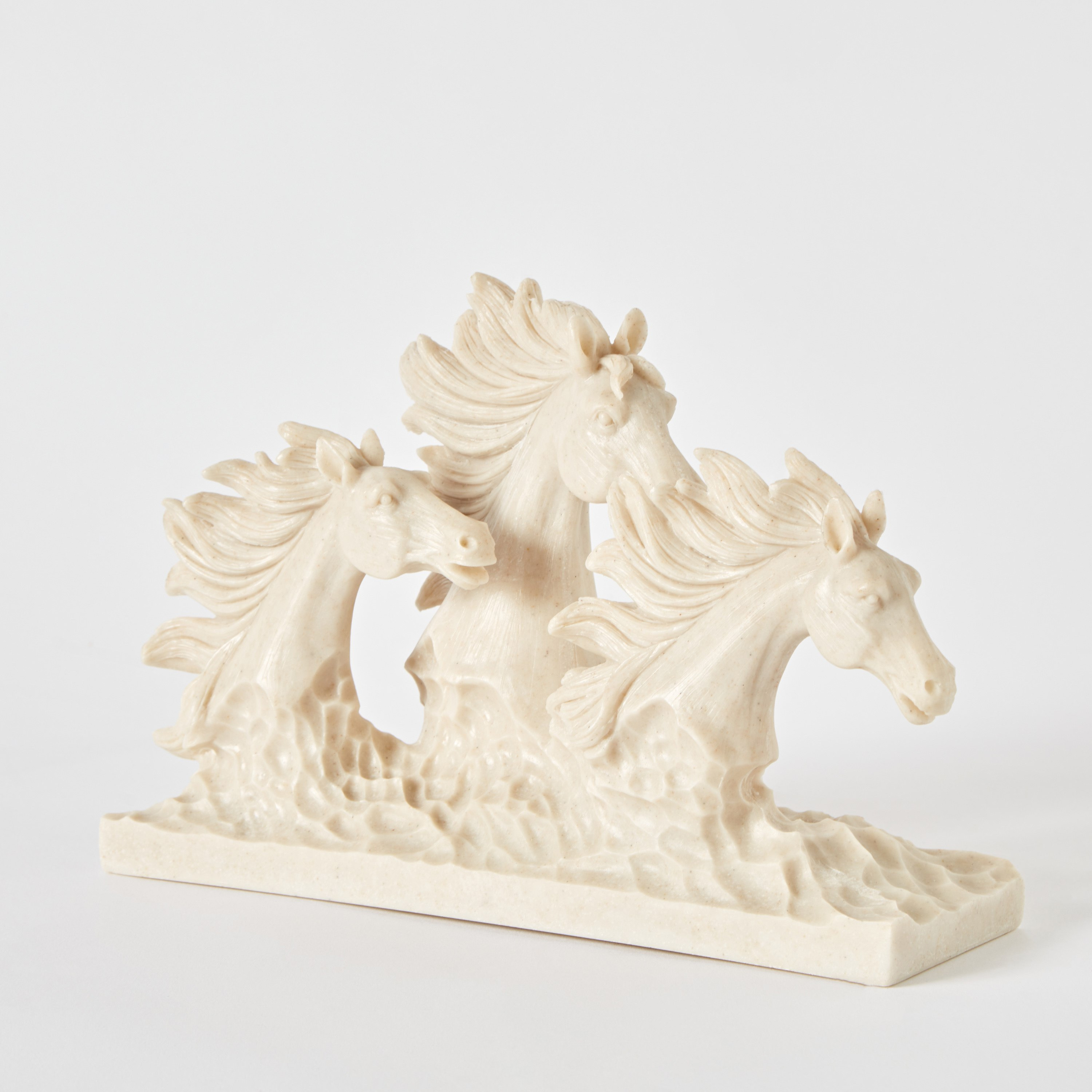 Luxe Polyresin Light Terracotta Horse Accent - 25.5x9x15.5 cm-hbxhomeware-homedecor-figurinesandornaments-image-5