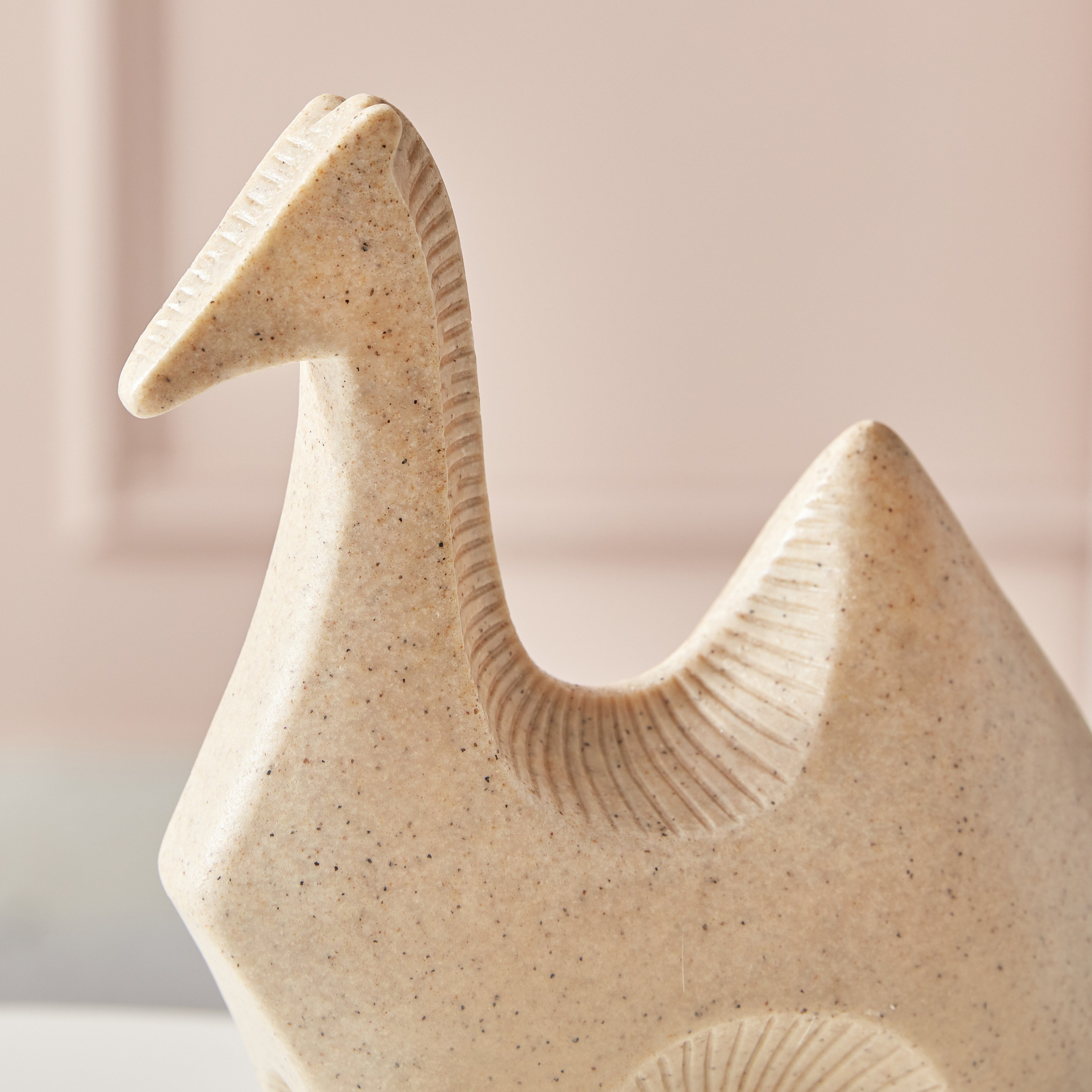 Luxe Polyresin Terracota Camel Accent - 15.5x6.5x19.5 cm-hbxhomeware-homedecor-figurinesandornaments-image-3