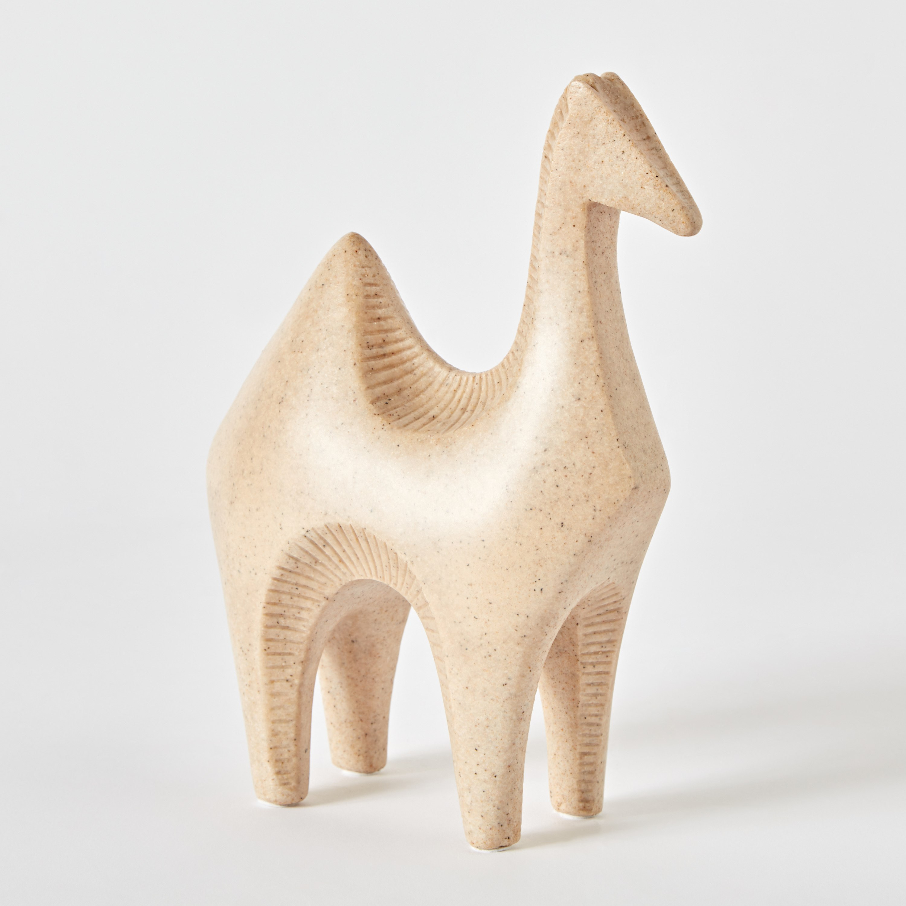 Luxe Polyresin Terracota Camel Accent - 15.5x6.5x19.5 cm-hbxhomeware-homedecor-figurinesandornaments-image-5