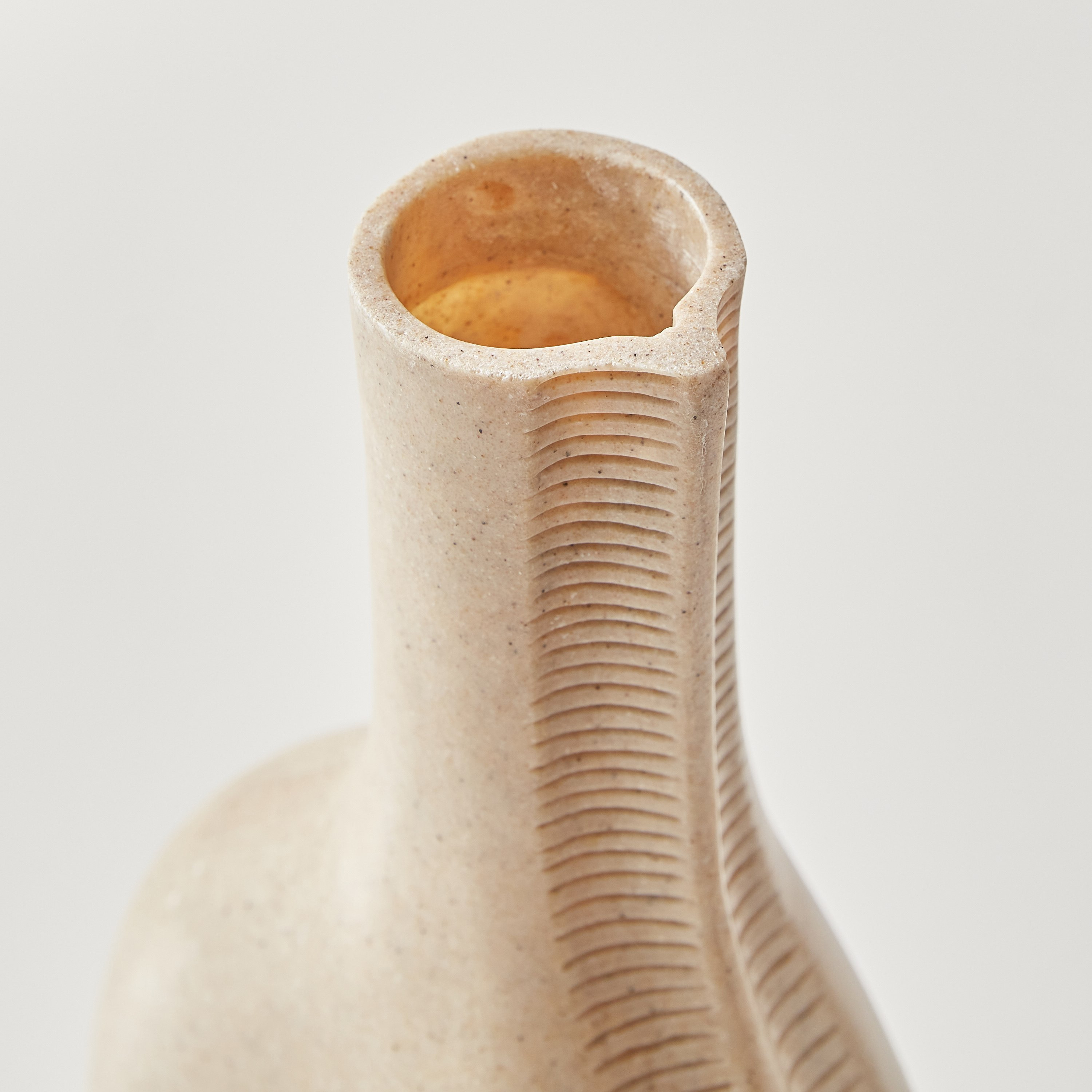 Luxe Terracota Vase - 13x9x22 cm-hbxbedroom-decorandaccessories-vases-image-3