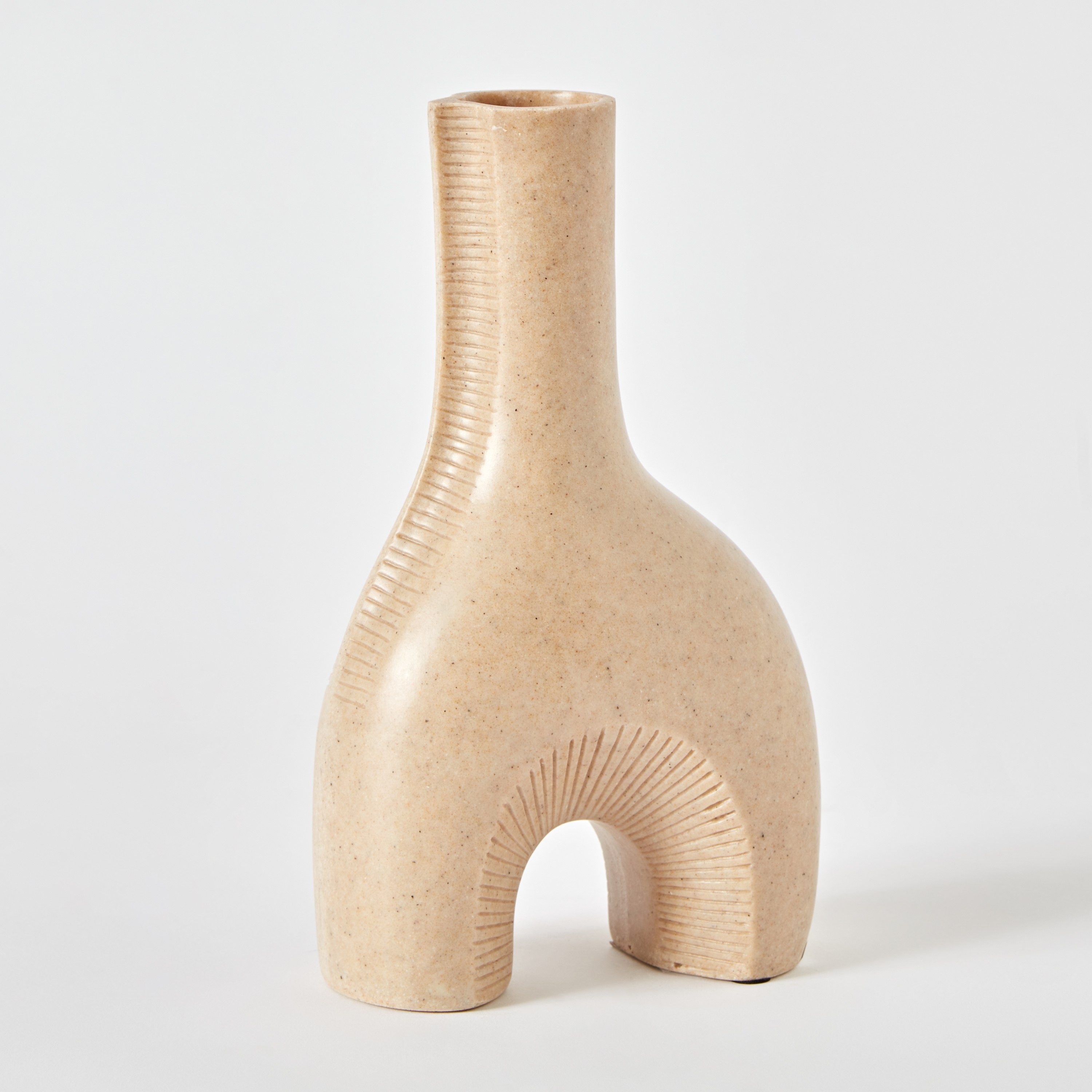 Luxe Terracota Vase - 13x9x22 cm-hbxbedroom-decorandaccessories-vases-image-6