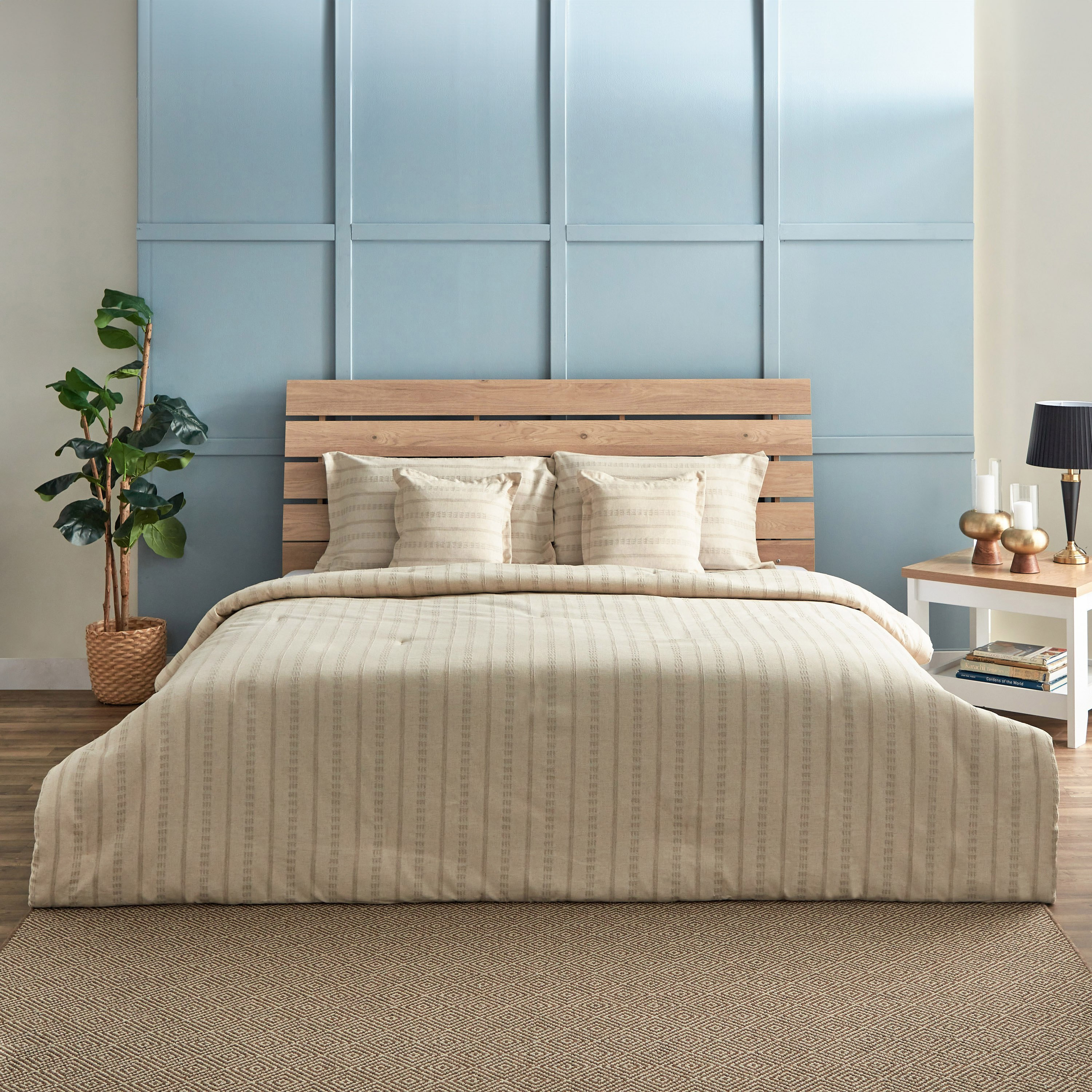 Lixlattice Linen 5-Piece King Comforter Set - 220x240 cm-PROMO_HB_AE_B1G1_250925-image-2