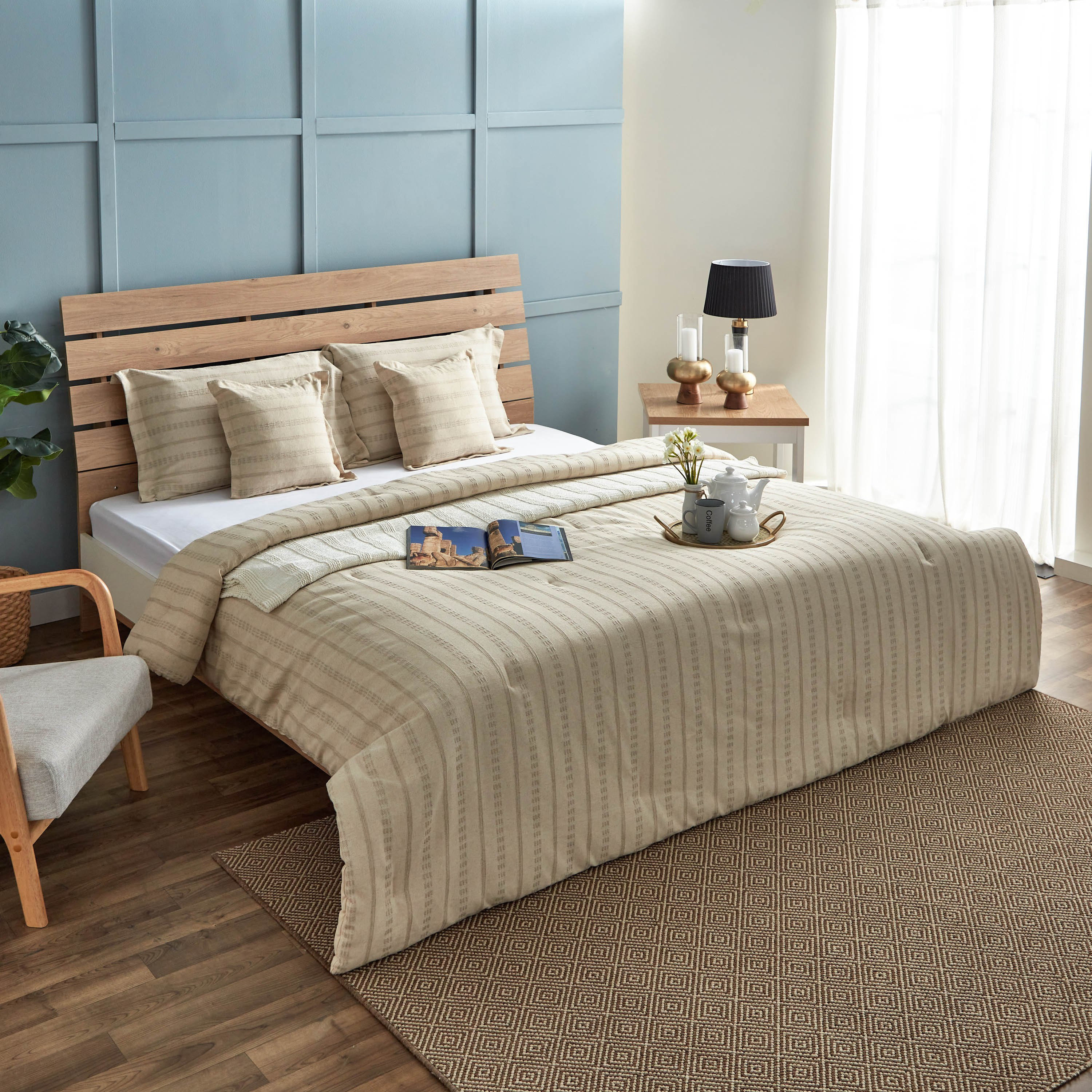 Lixlattice Linen 5-Piece King Comforter Set - 220x240 cm-PROMO_HB_AE_B1G1_250925-image-9