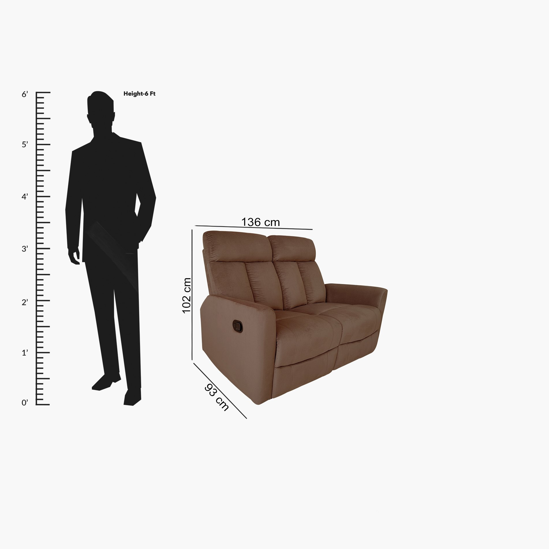 كنبة استرخاء قماش بمقعدين من هالستات-hbxlivingroom-sofasandarmchairs-sofas-image-11
