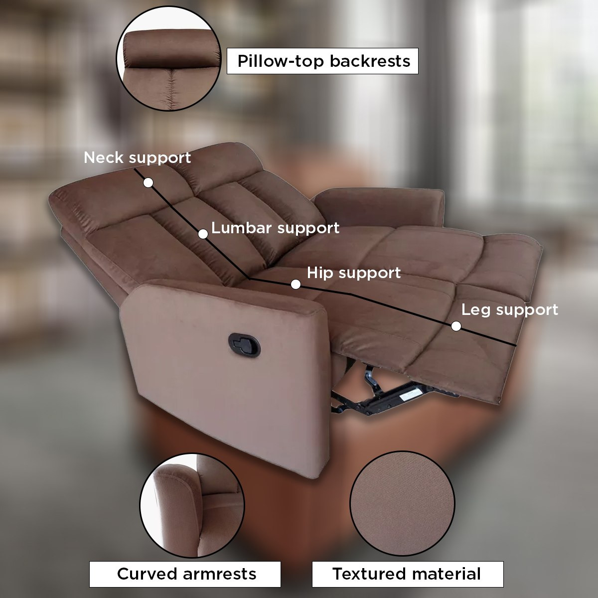 كنبة استرخاء قماش بمقعدين من هالستات-hbxlivingroom-sofasandarmchairs-sofas-image-6