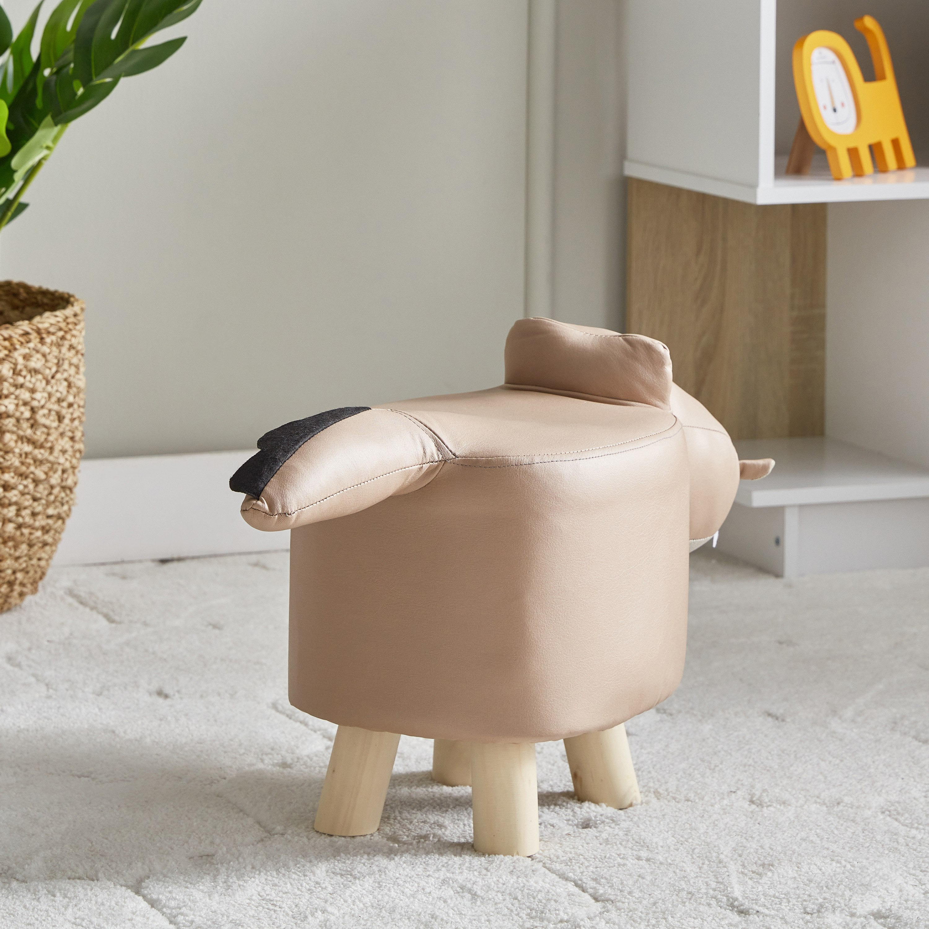 Playland Dreamland Hippo stool - 49x25x30 cm-hbxlivingroom-sofasandarmchairs-ottomansandfootstools-image-2